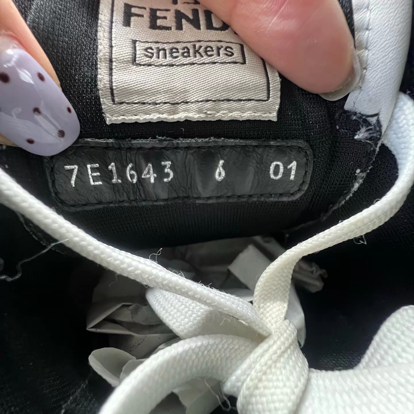 Fendi Fendi Match Black & White Size 40 Size US 7 / EU 40 - 8 Thumbnail