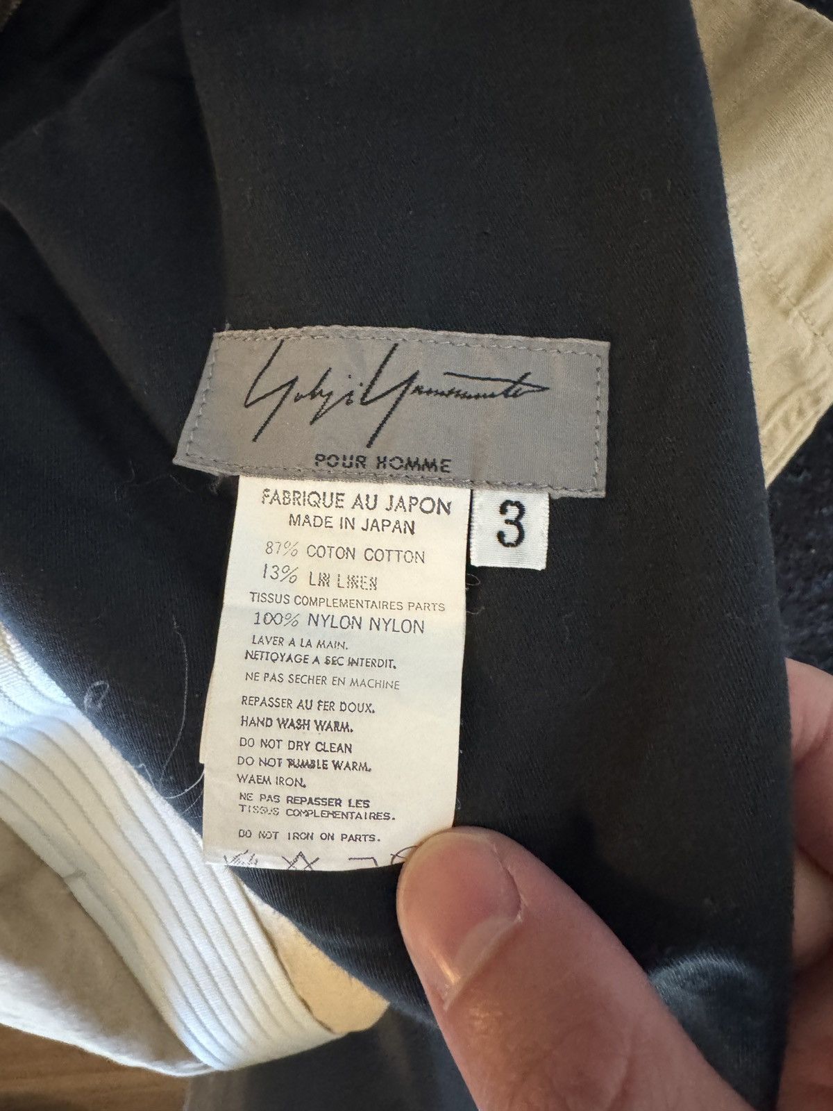 Yohji Yamamoto 00ss seatbelt drop crotch trousers Size US 31 - 2 Thumbnail