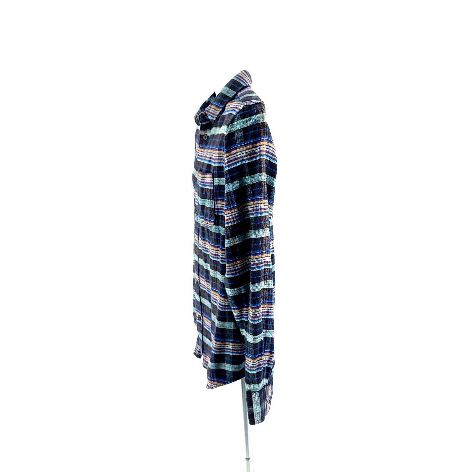 Vans Vans Black Multi-Collared Plaid Flannel Small Collared Dress Size US S / EU 44-46 / 1 - 6 Thumbnail