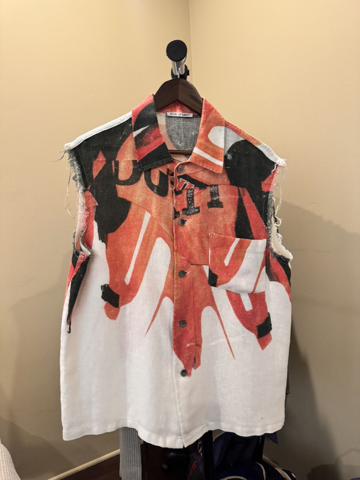 Our Legacy Our Legacy Sleeveless Box Shirt Size US M / EU 48-50 / 2 - 1 Thumbnail