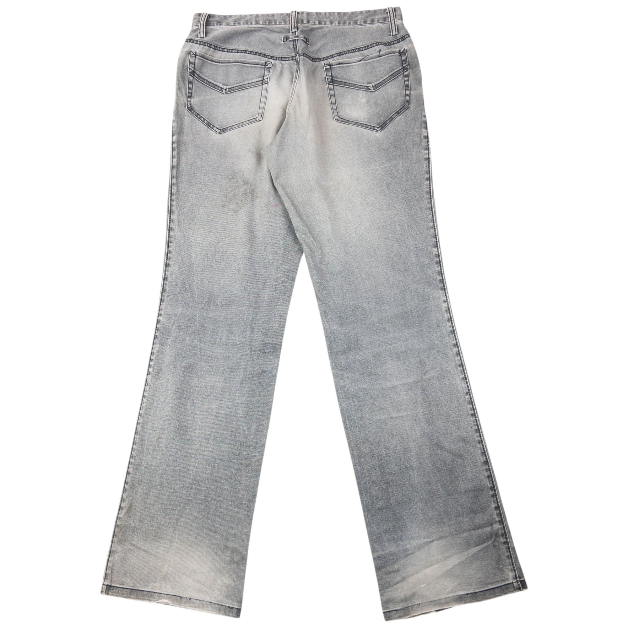 Jean Paul Gaultier Vintage Jean Paul Gaultier Black Waxed Denim 