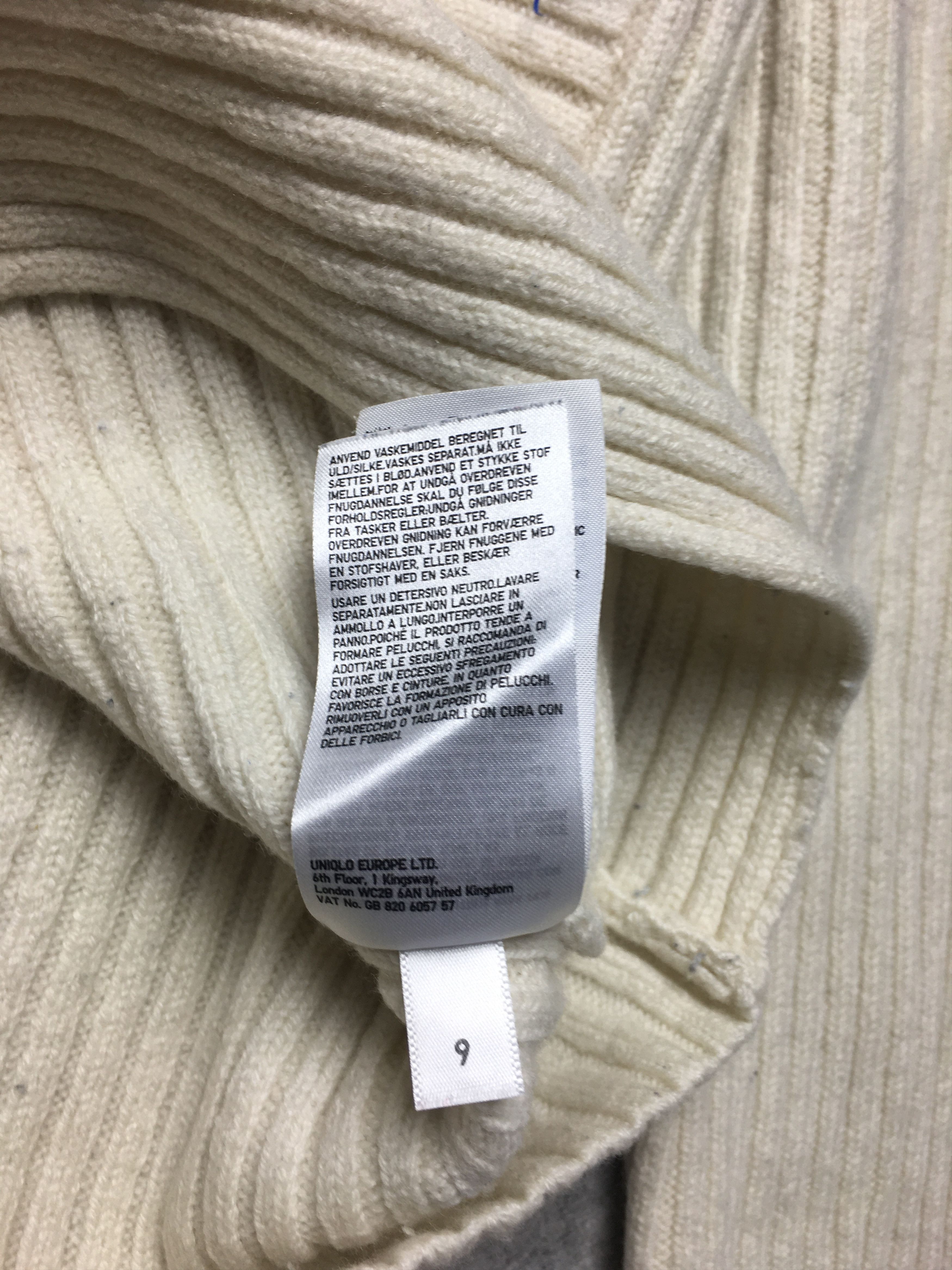 Jil Sander × Uniqlo Jil Sander x Uniqlo +J Ribbed Turtleneck Sweater Sz M Size M / US 6-8 / IT 42-44 - 12 Thumbnail