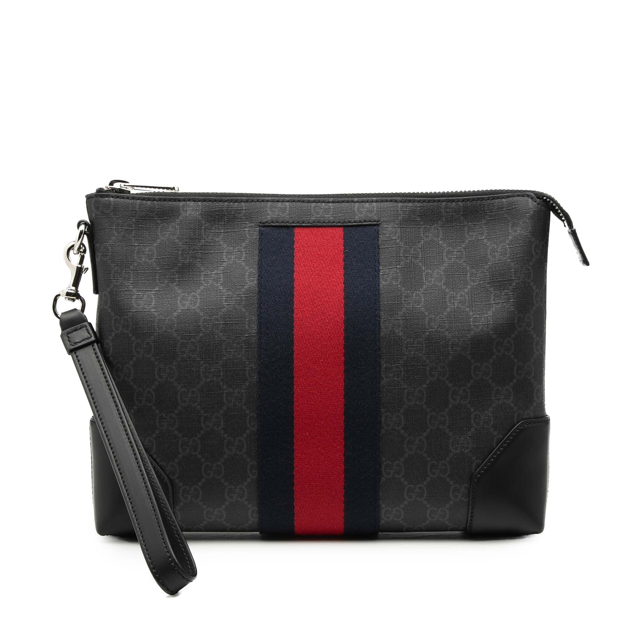 Gucci GG Supreme Web Clutch Size ONE SIZE - 1 Thumbnail