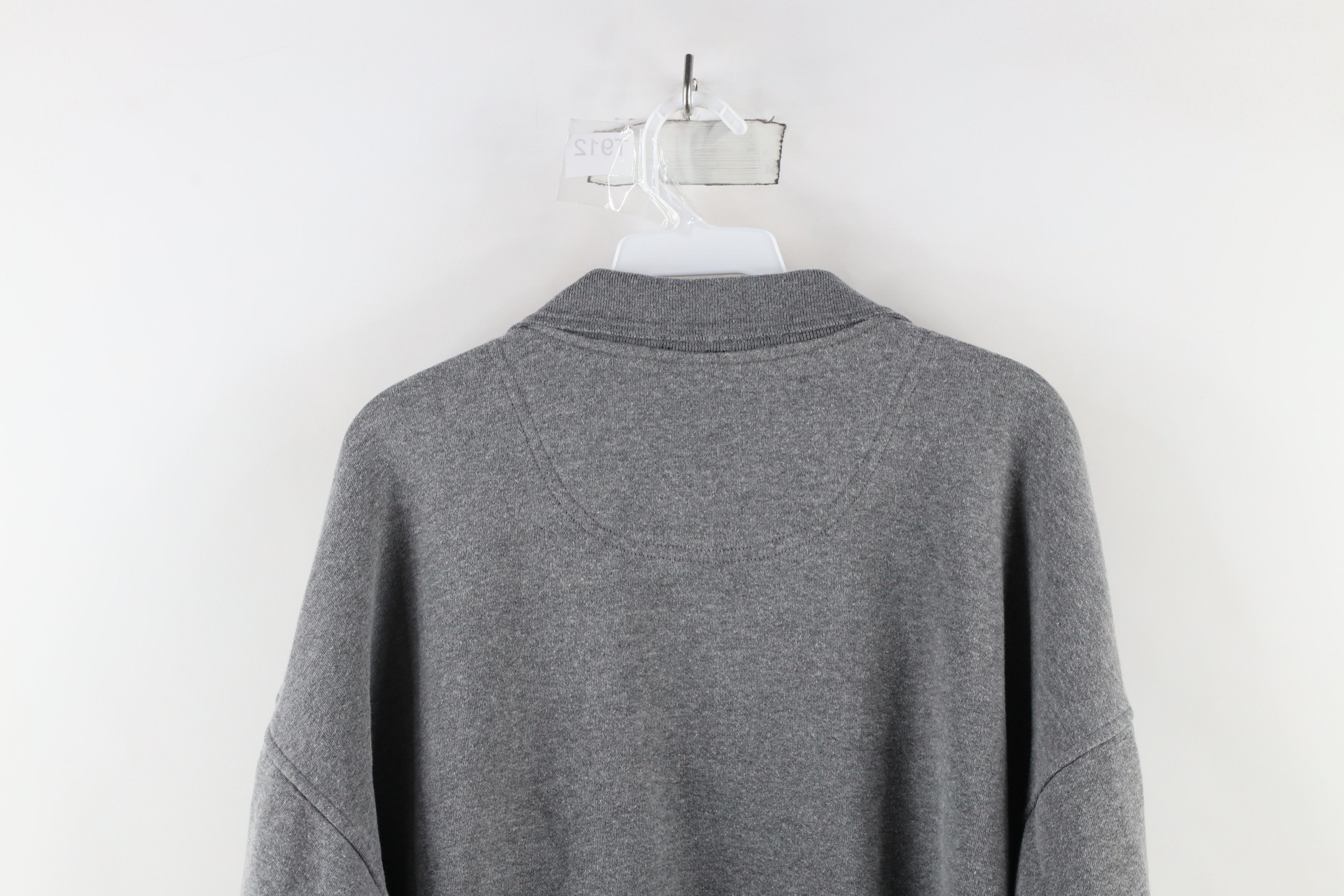 Vintage Vintage 90s Streetwear Block Collared Pullover Sweatshirt Size US XL / EU 56 / 4 - 8 Thumbnail