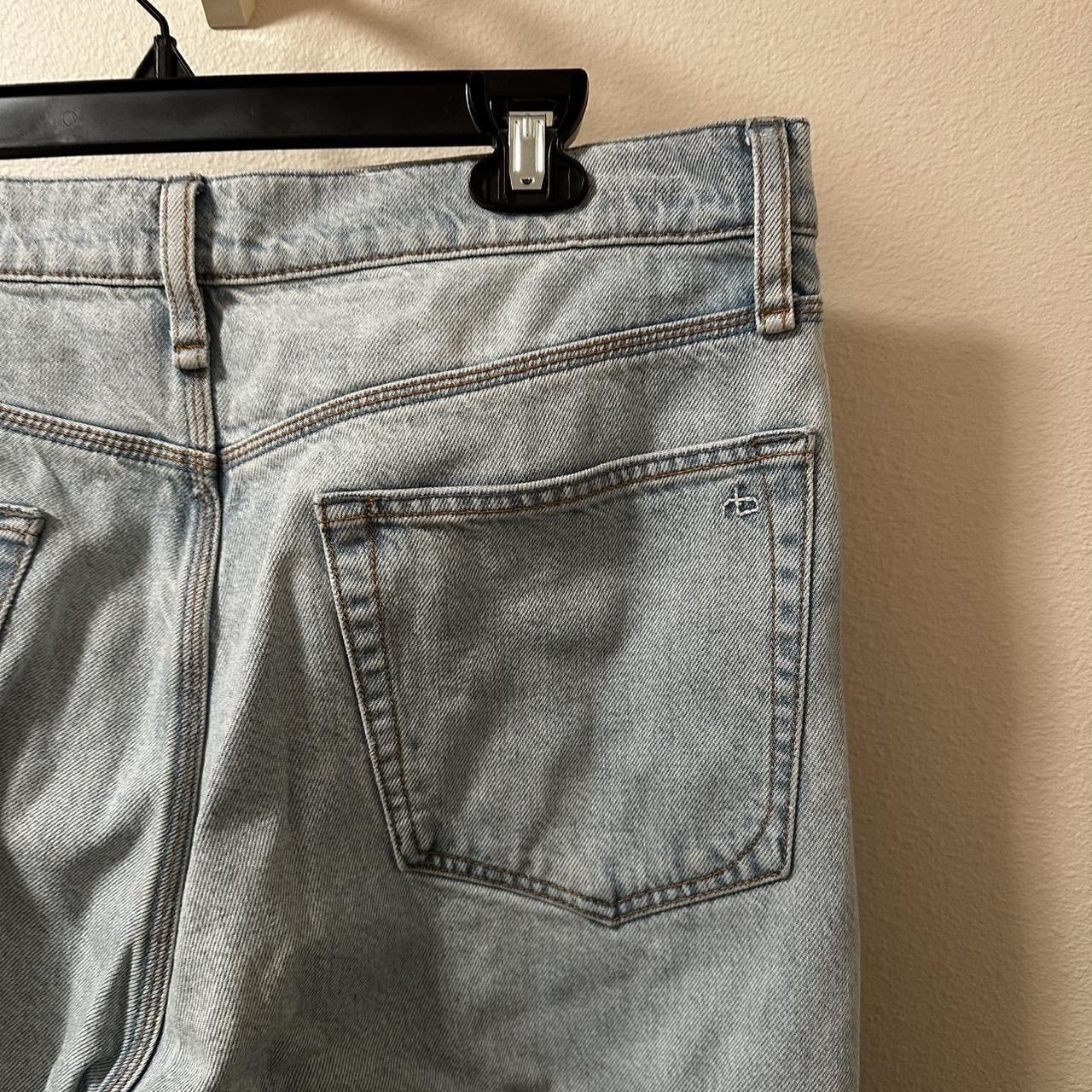 Rag & Bone Rag & Bone Beck Cropped Tapered Denim Jeans Size 34W Size US 34 / EU 50 - 1 Thumbnail