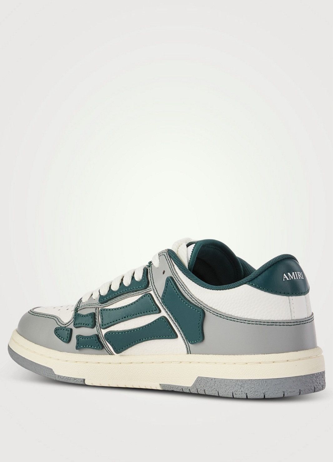Amiri Amiri Skel Low Top Sneakers White/Green Size US 10 / EU 43 - 2 Thumbnail