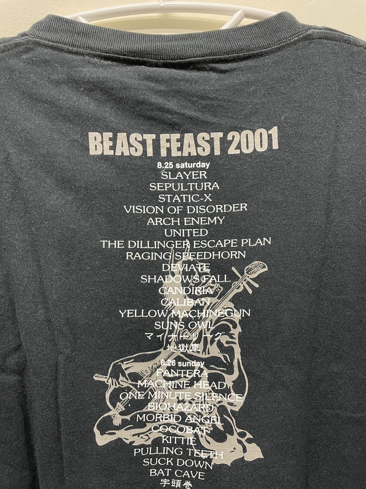Band Tees × Vintage Beast Feast 2001 t shirt Size US L / EU 52-54 / 3 - 6 Thumbnail