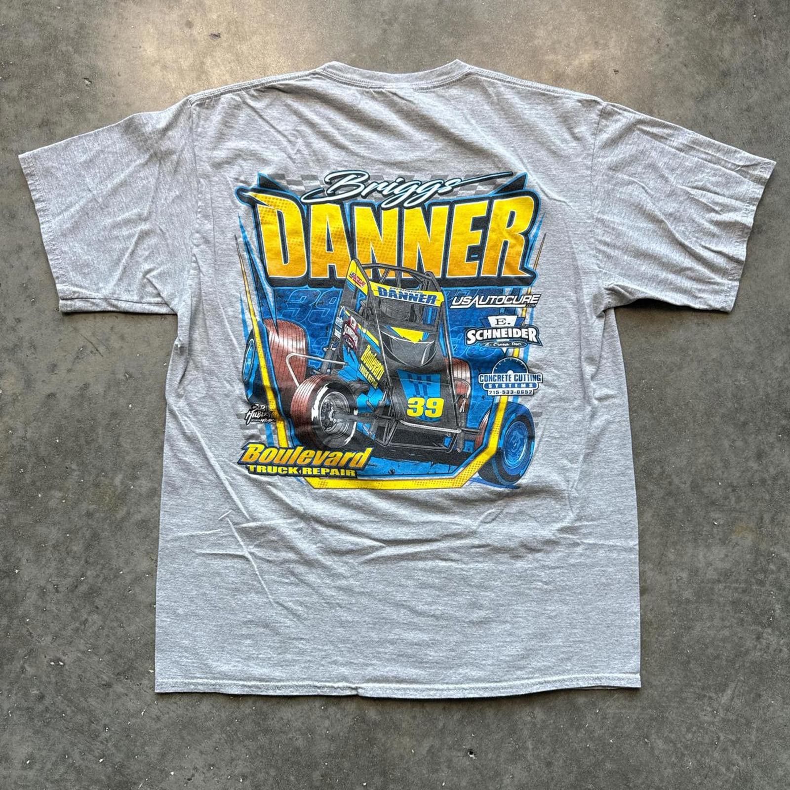 Other Briggs Danner Boulevard Truck Repair Motorsport Y2k T-Shirt Size US L / EU 52-54 / 3 - 2 Thumbnail