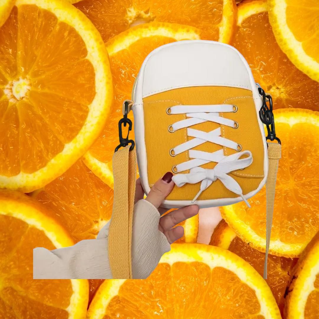 Other Yellow Shoes Design Crossbody Bag, Cute Zipper Shoulder Bag Size ONE SIZE - 2 Thumbnail