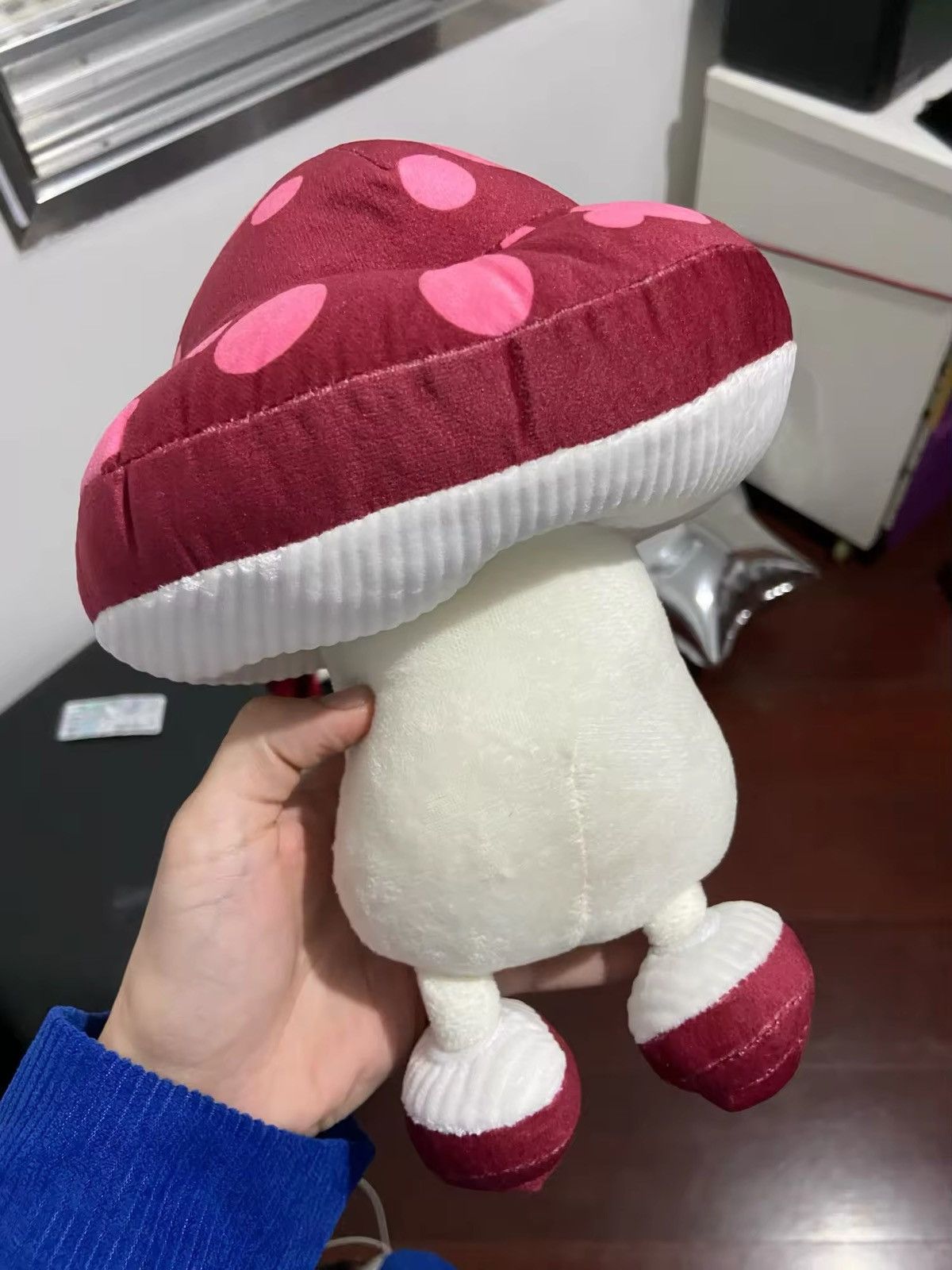 Toy Machine Kawaii Walking Mushroom Stuffed Plush Toys Doll Size ONE SIZE - 7 Thumbnail