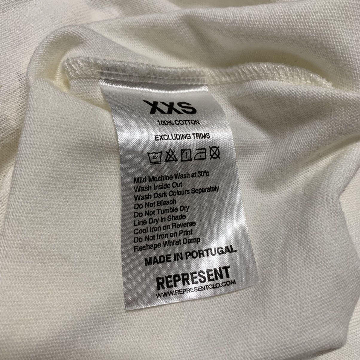 Represent Clo. Represent x Motley Crue XXS Without You Flat White Tee Size US XXS / EU 40 - 10 Thumbnail