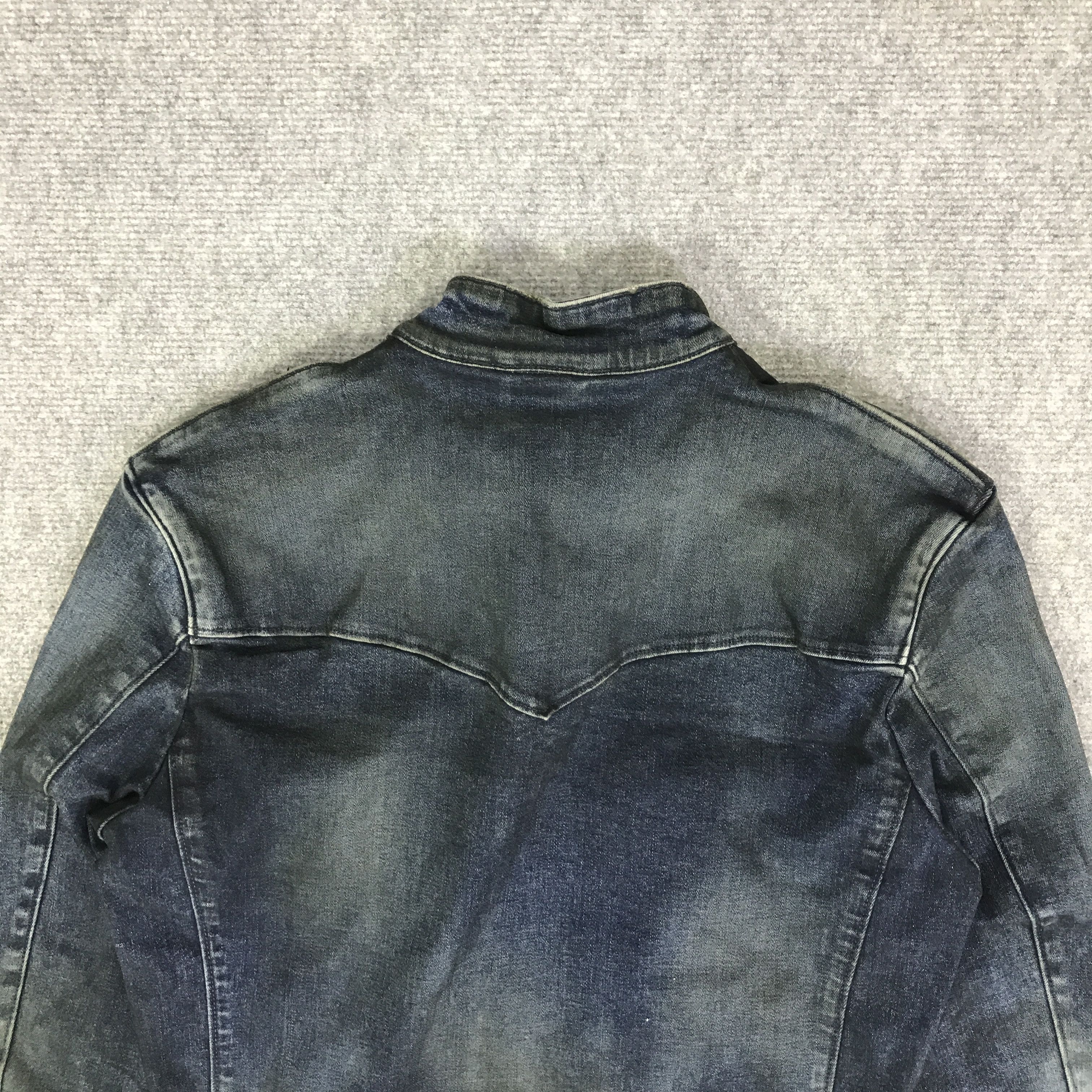 JACKROSE JACKROSE JAPAN PUNK DENIM JACKET K81B19 Size US L / EU 52-54 / 3 - 4 Thumbnail