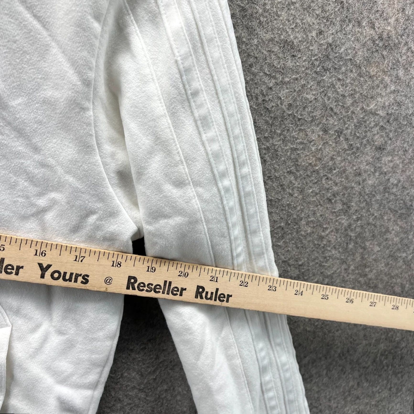 Adidas VINTAGE Adidas Sweater Women Large White Full Zip Hoodie Jacket Trefoil Folding? Size L / US 10 / IT 46 - 5 Thumbnail