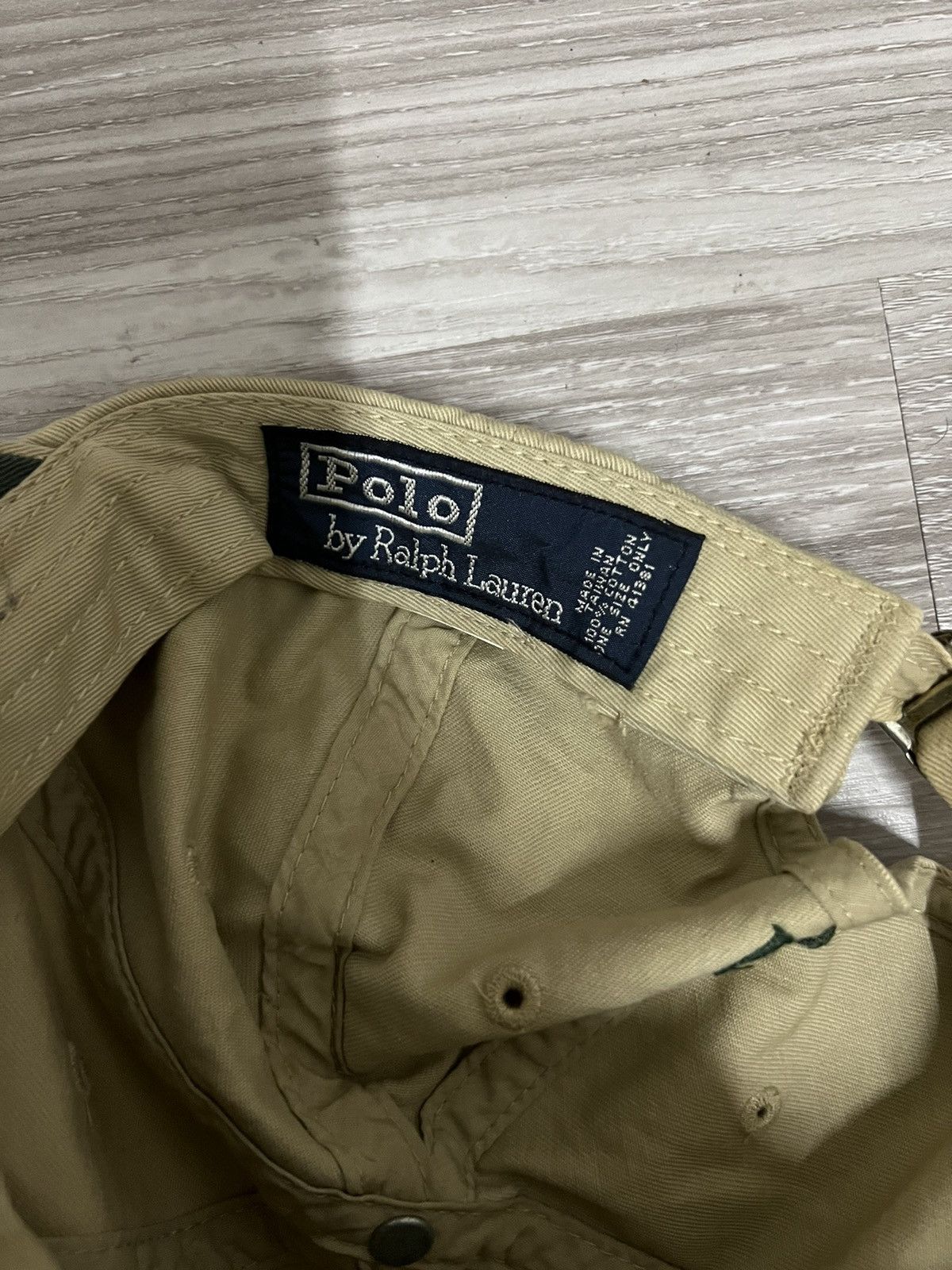 Polo Ralph Lauren Vintage Polo Ralph Lauren Small Pony Cap Size ONE SIZE - 6 Thumbnail