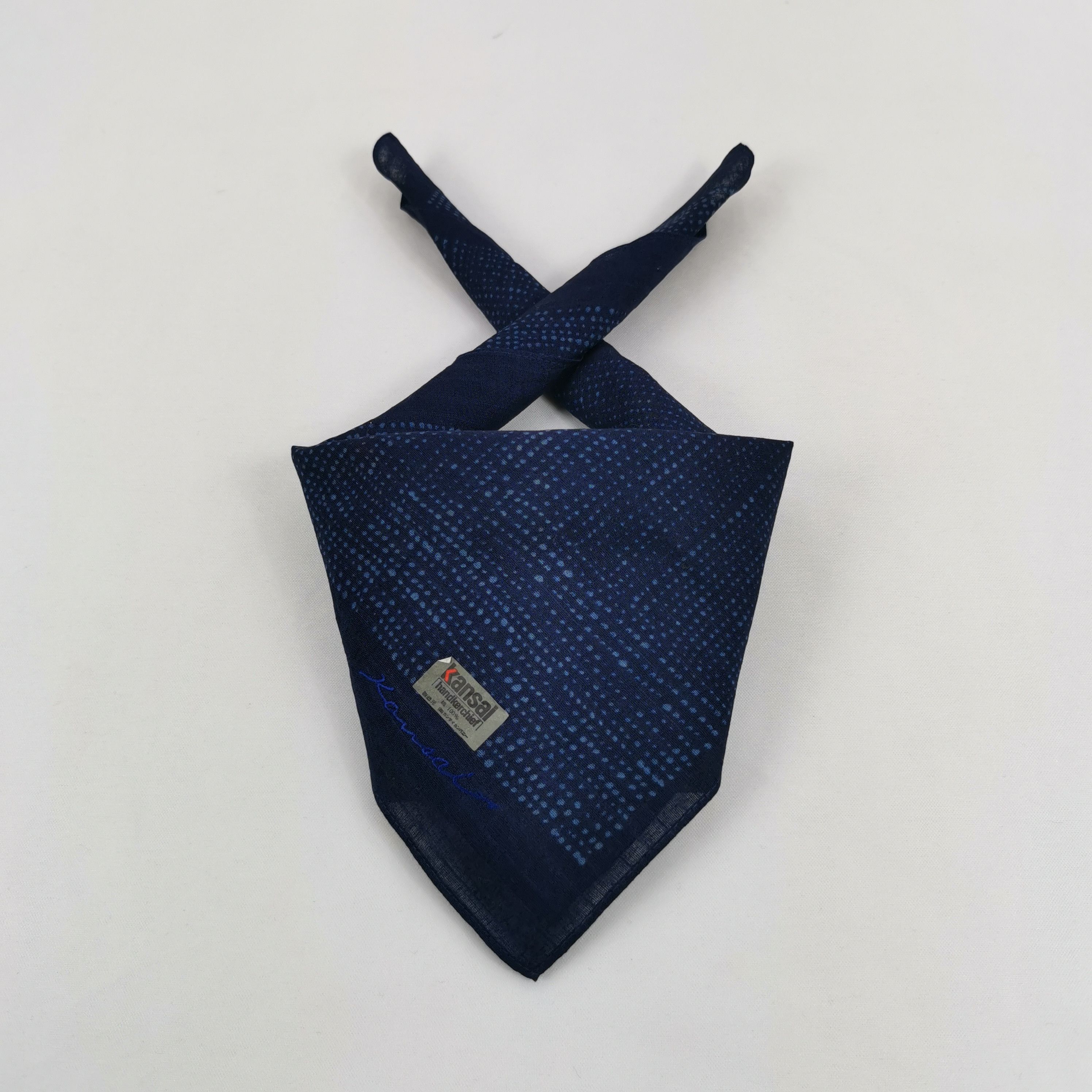 Japanese Brand NWT Vintage Kansai Handkerchief Neckerchief Japanese Bandana Size ONE SIZE - 1 Thumbnail