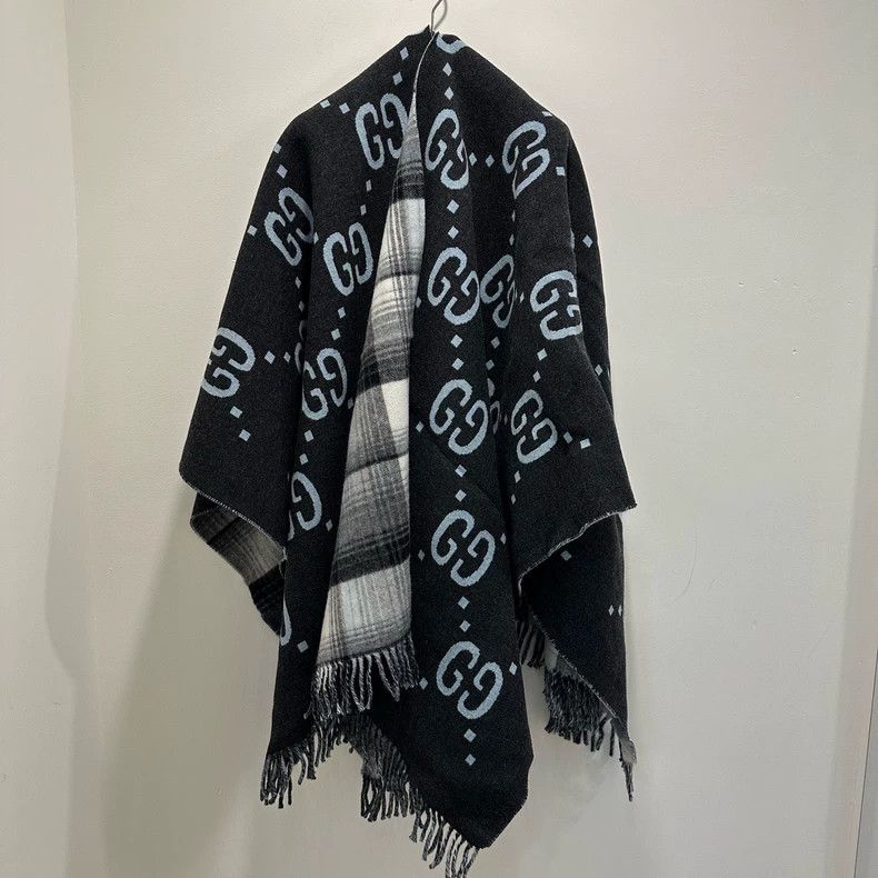 Gucci Gucci Size 145*185 Double-sided full-print plaid striped sh Size US XS / EU 42 / 0 - 1 Thumbnail