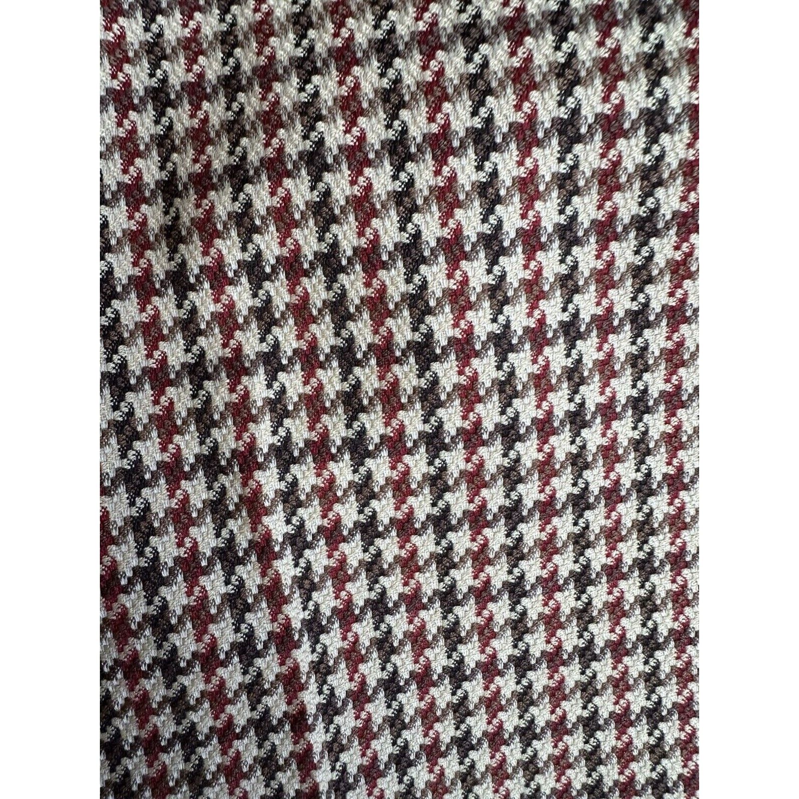 L'AGENCE L'AGENCE Ludivine Trouser Pants Tan Houndstooth Size 8 Size 30" / US 8 / IT 44 - 6 Thumbnail