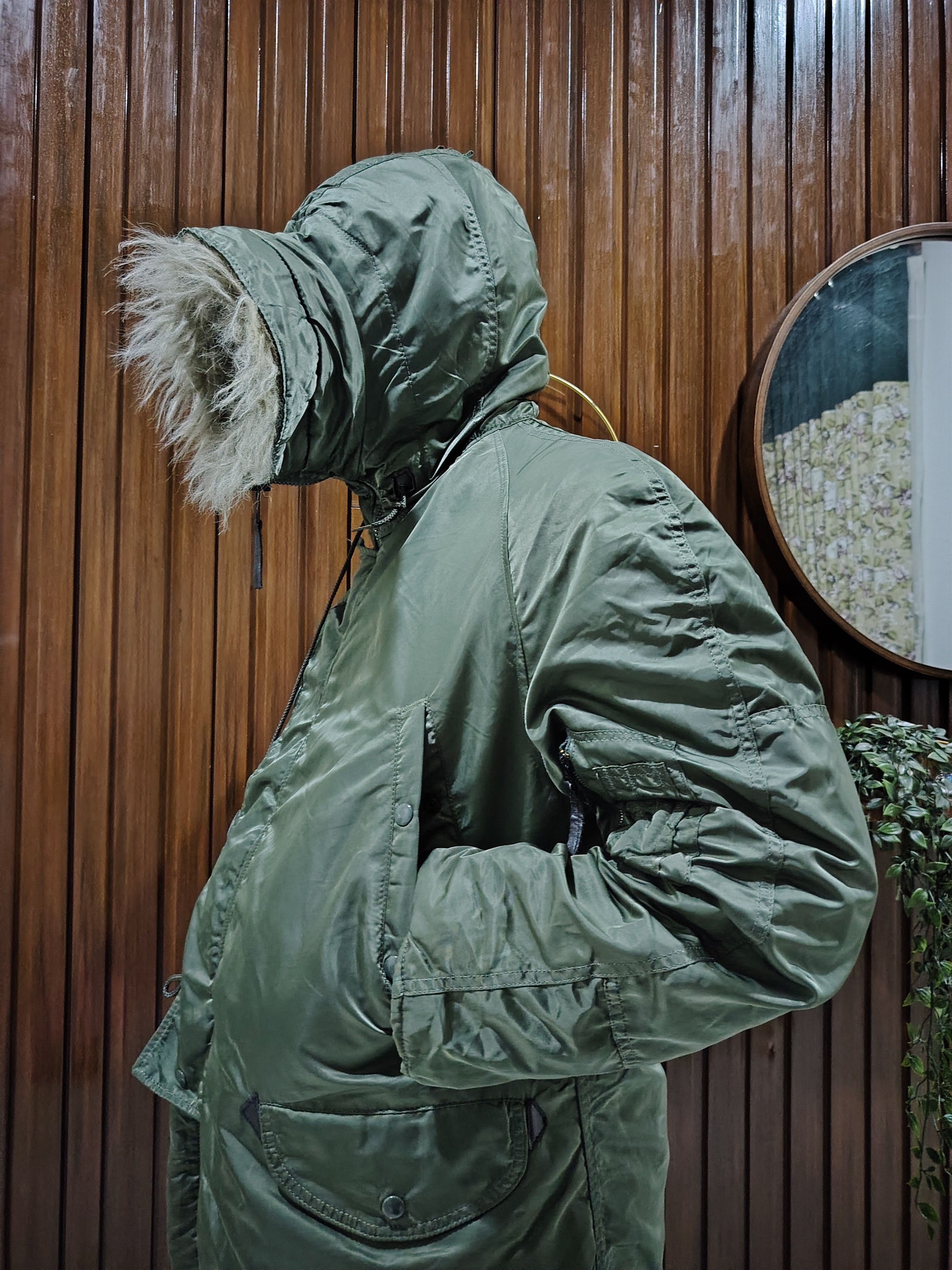 Alpha Industries × Military × Vintage Vtg Alpha Industries