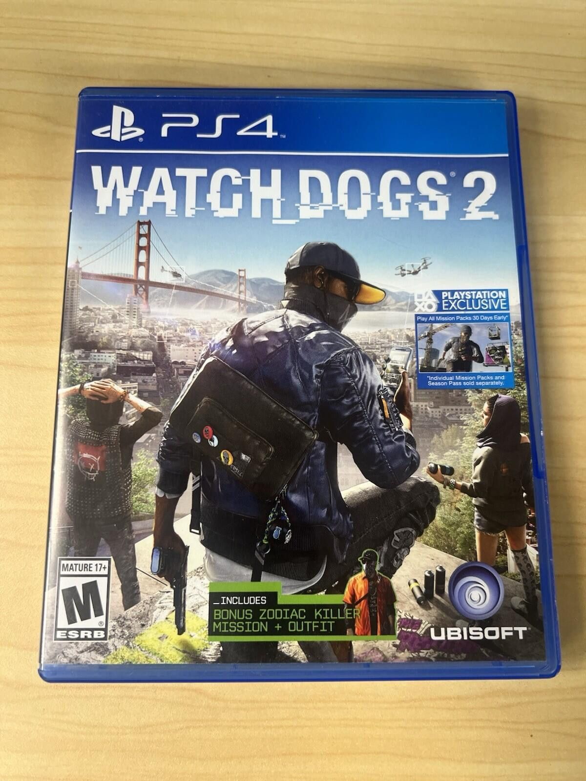 Other Watch Dogs 2 (PlayStation 4, 2016) *TESTED & WORKING* Size ONE SIZE - 3 Thumbnail