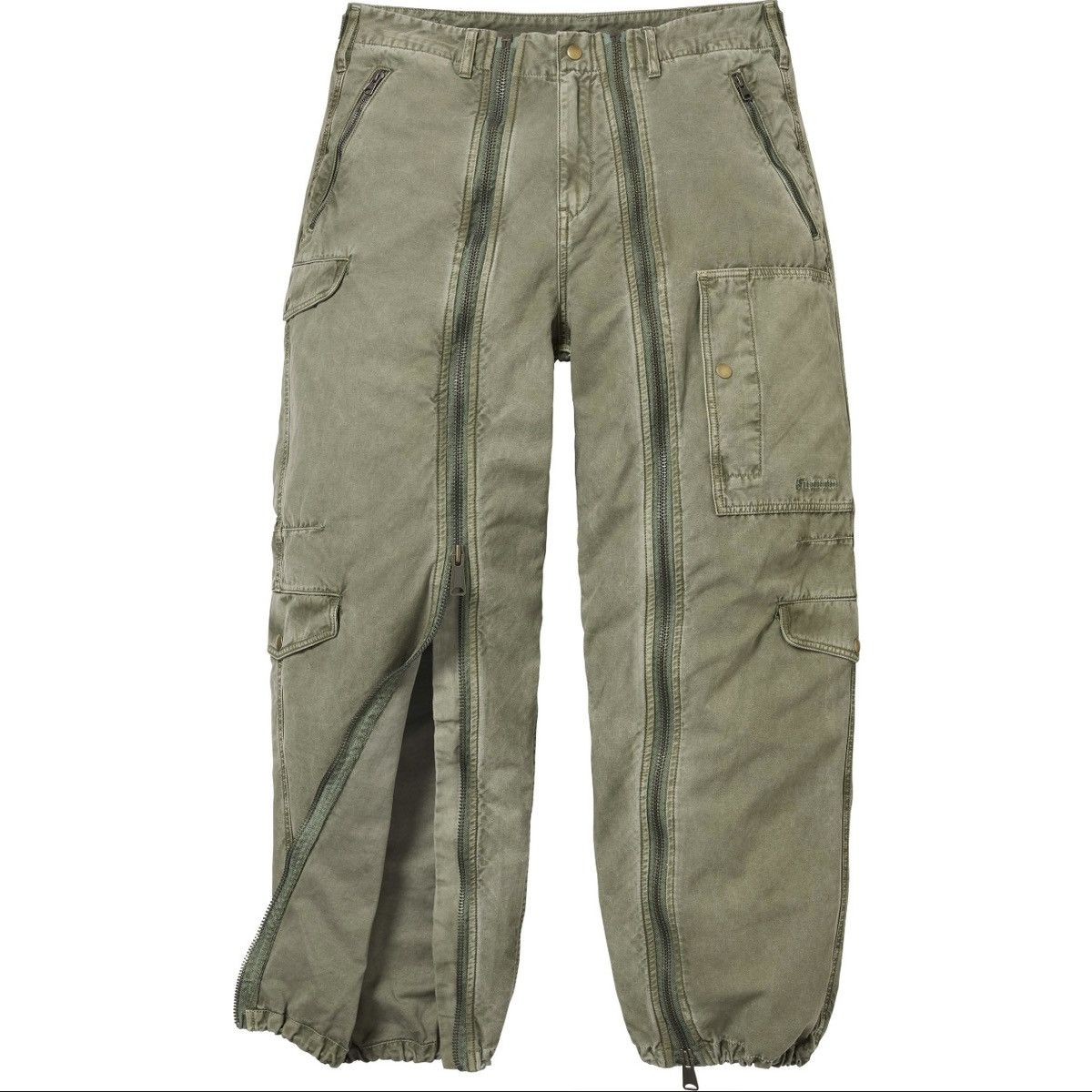 Supreme Supreme Snake Print Chino Pant (Olive) | Grailed