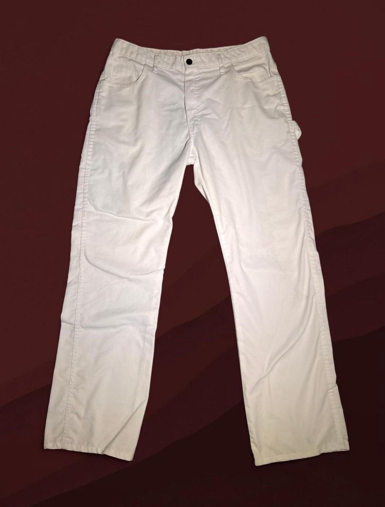 Dickies White Dickies pants with side pockets Size US 34 / EU 50 - 2 Thumbnail