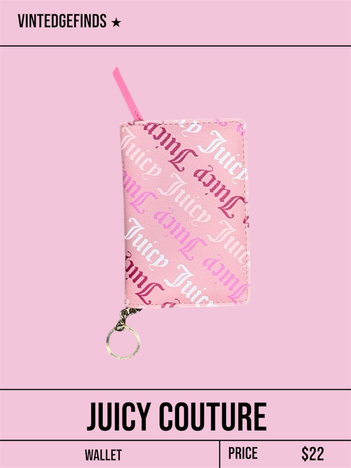 Juicy Couture JUICY COUTURE - vintage clutch wallet Size ONE SIZE - 2 Thumbnail
