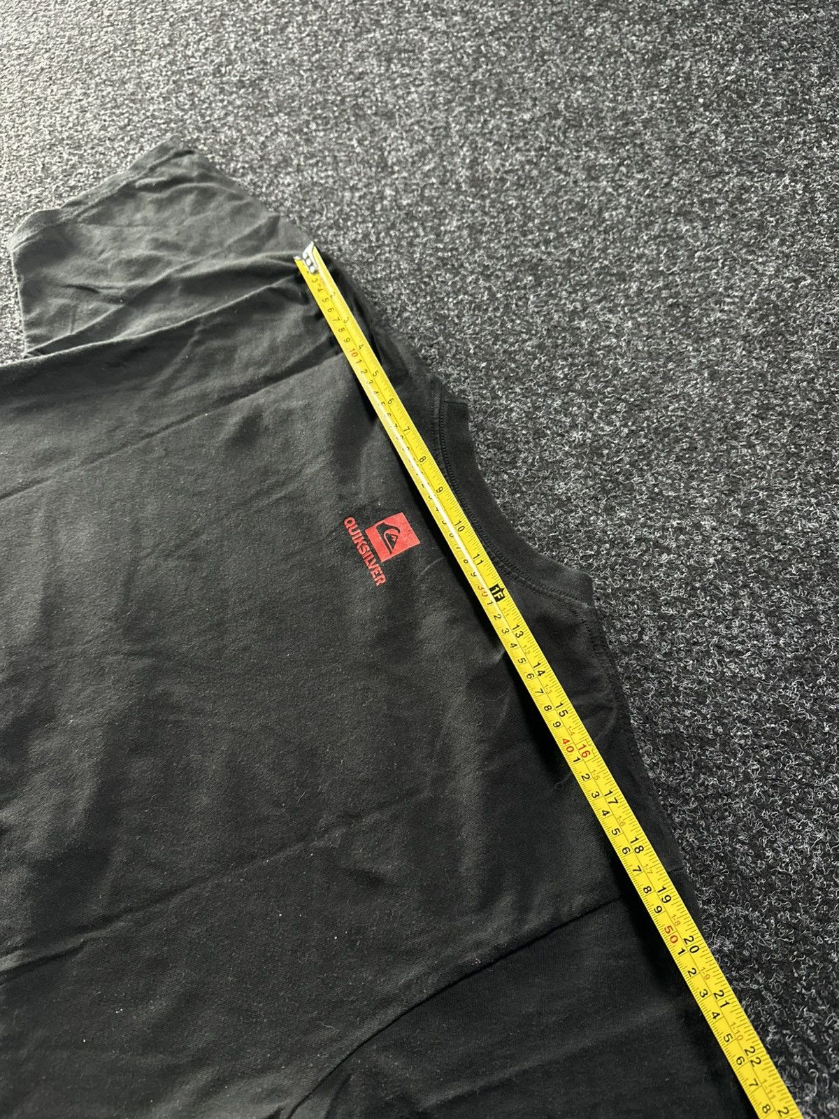 Quiksilver 🚨 VINTAGE BIG LOGO LV QUICKSILVER black faded SURF Y2K RARE Size US M / EU 48-50 / 2 - 9 Thumbnail