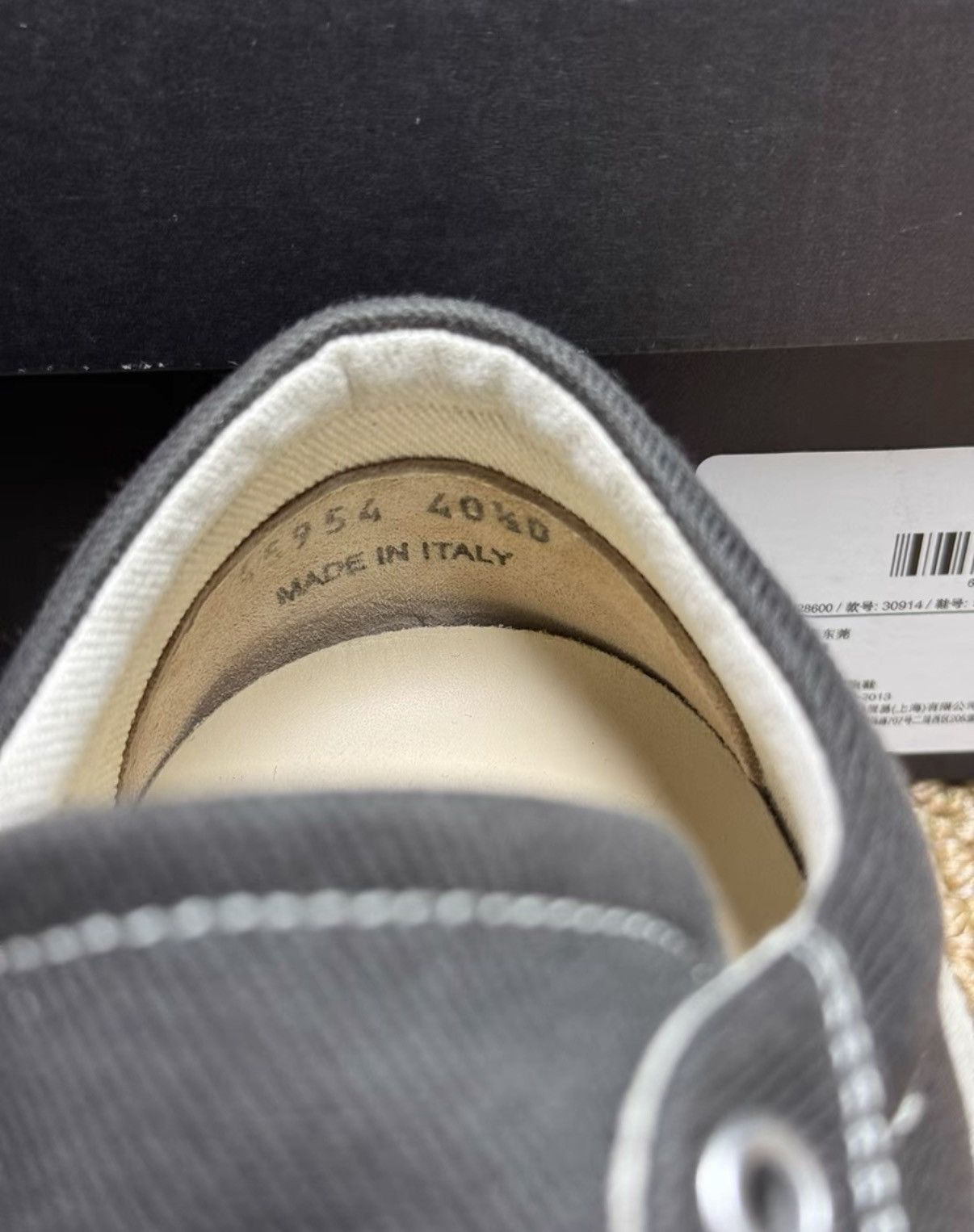 Rick Owens Rick Owens DRKSHDW Low Top Canvas Sneakers K37 Size US 7.5 / EU 40-41 - 7 Thumbnail