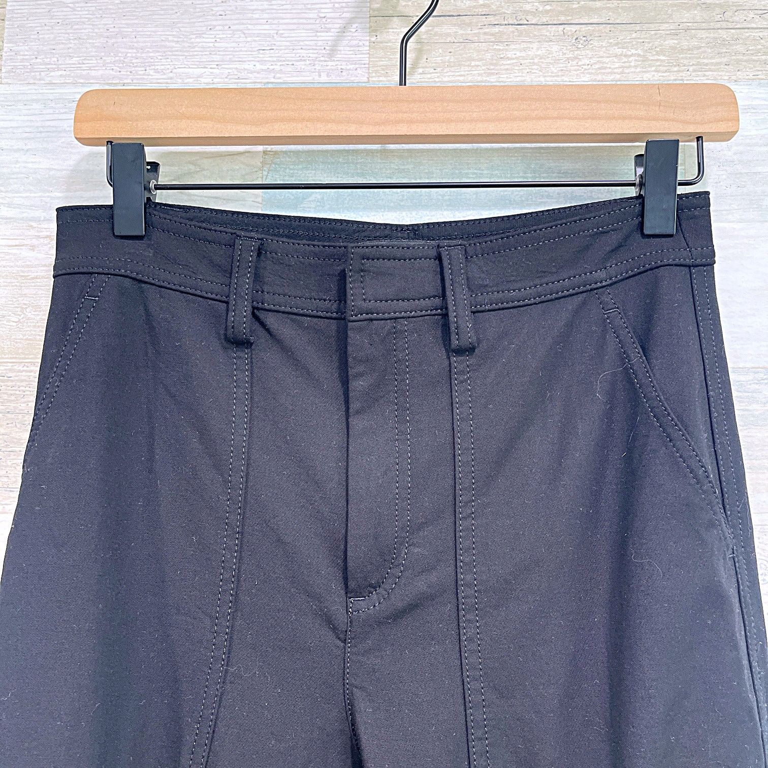 Banana Republic Banana Republic Slim Refined Stretch Cargo Ankle Pants Black Size 26" / US 2 / IT 38 - 2 Thumbnail
