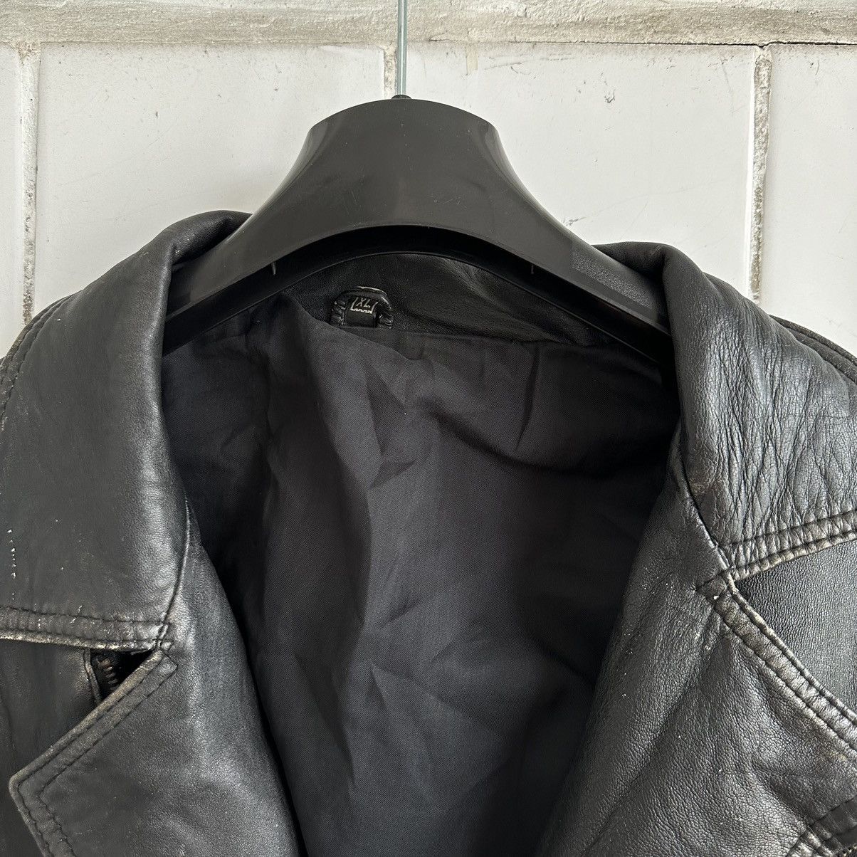 Japanese Brand × Vintage Vintage Japanese Style Moto Leather Jacket Style USA Y2K 90s Size XL / US 12-14 / IT 48-50 - 6 Thumbnail