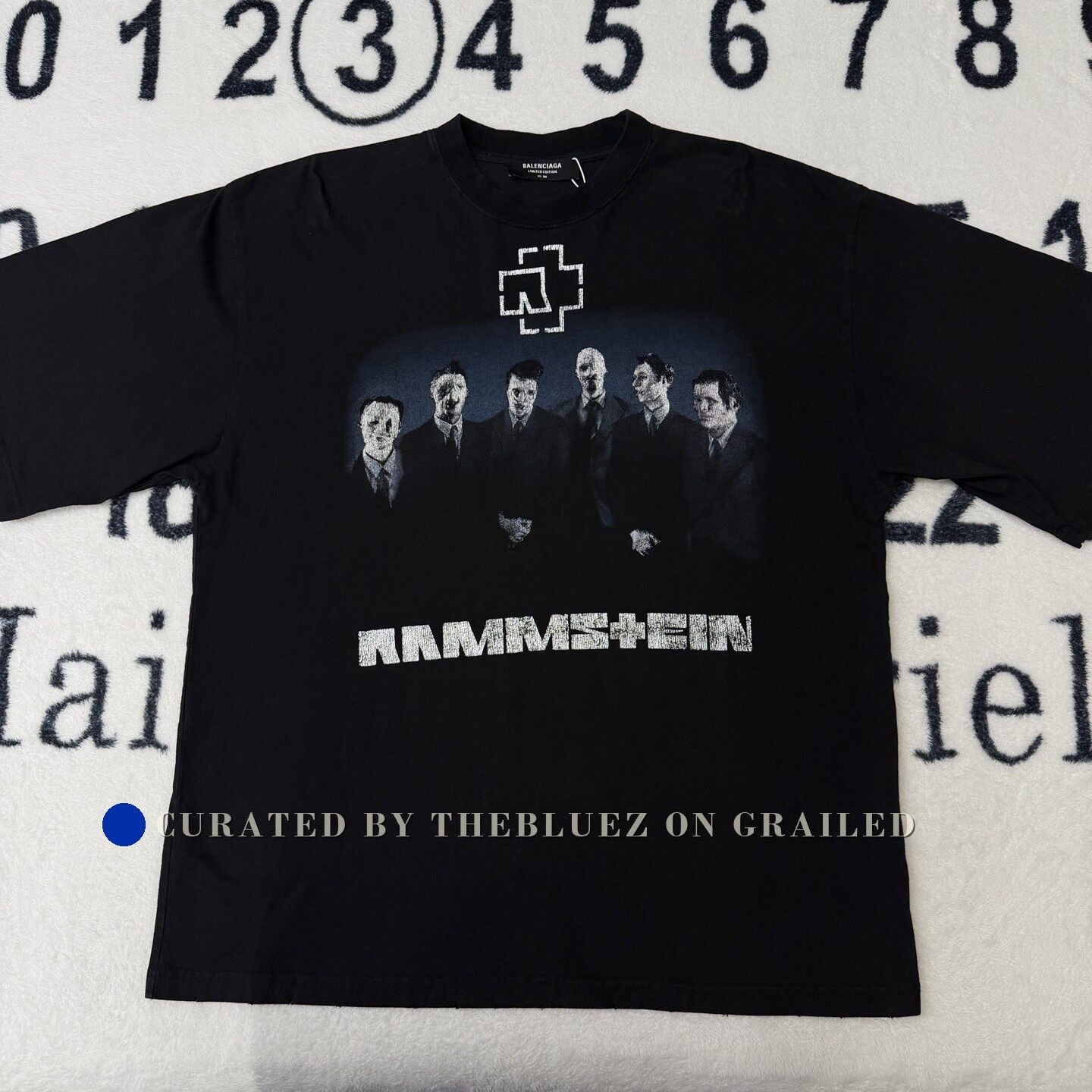 Balenciaga Balenciaga Rammstein Band T-shirt Size US M / EU 48-50 / 2 - 1 Thumbnail