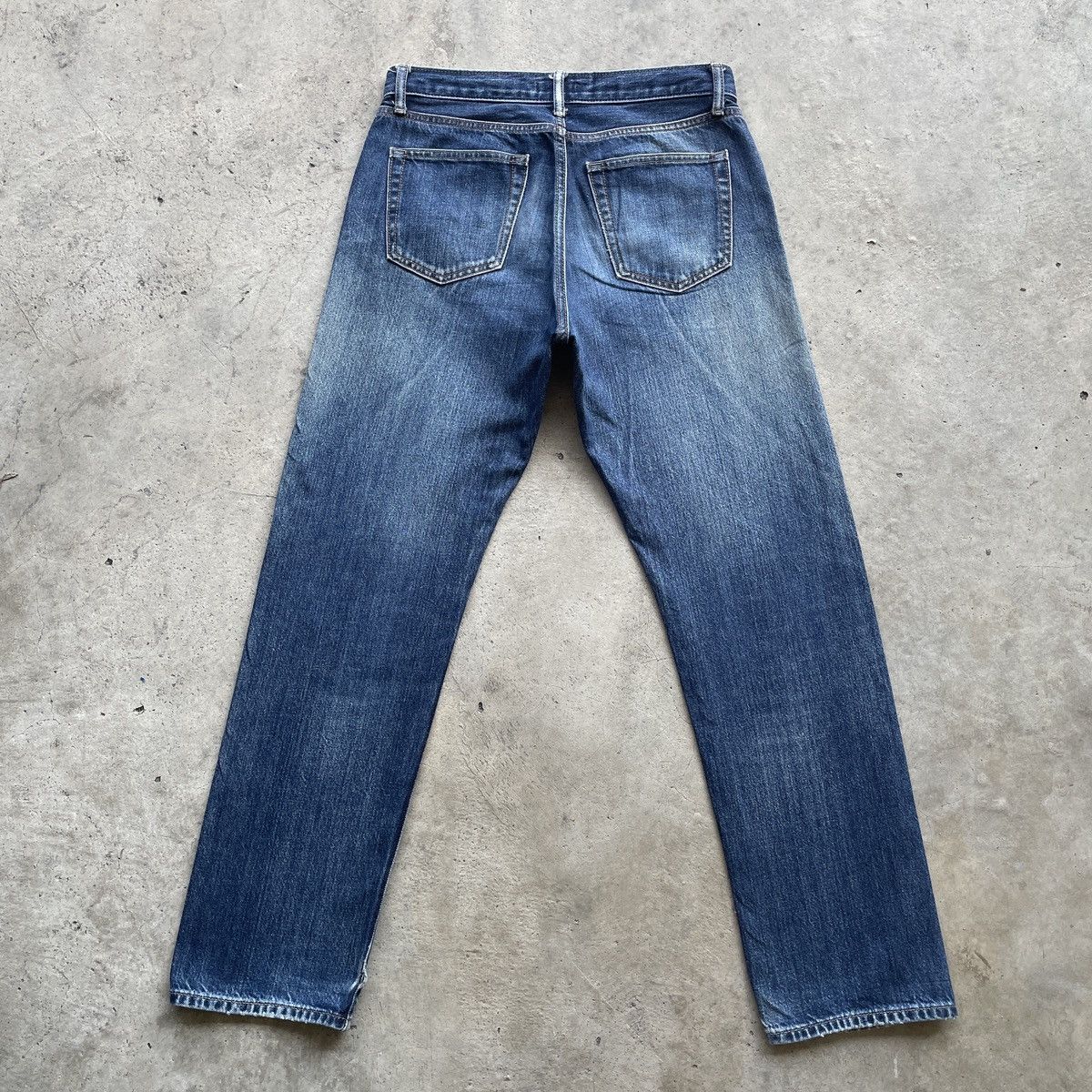 Japanese Brand W30x29💥 Vintage Japanese Faded Selvedge Jeans Denim Pants Size US 30 / EU 46 - 11 Thumbnail