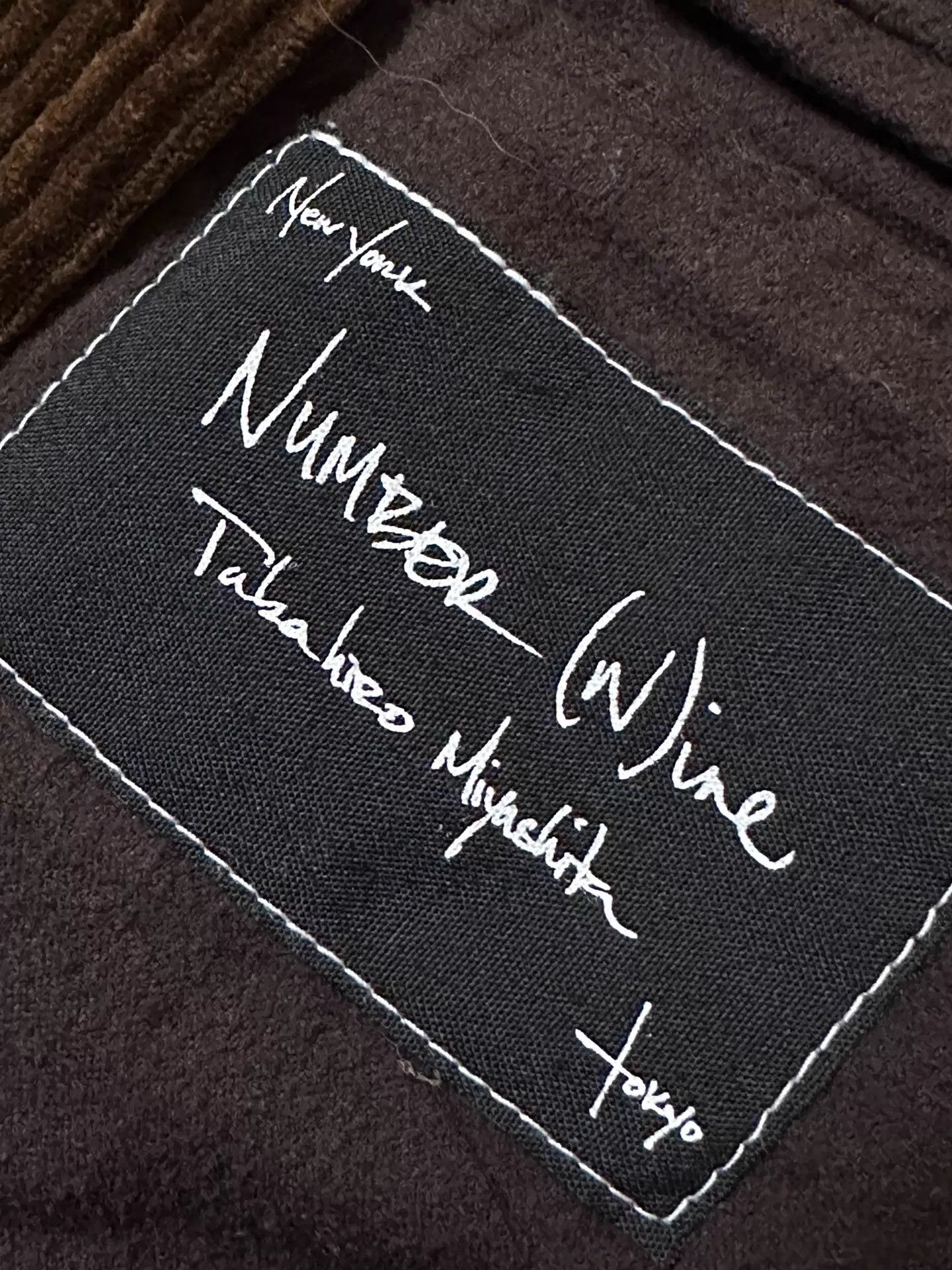 Number (N)ine Number (N)ine 08AW Runway Corduroy Overcoat Size 2 Size US M / EU 48-50 / 2 - 6 Thumbnail