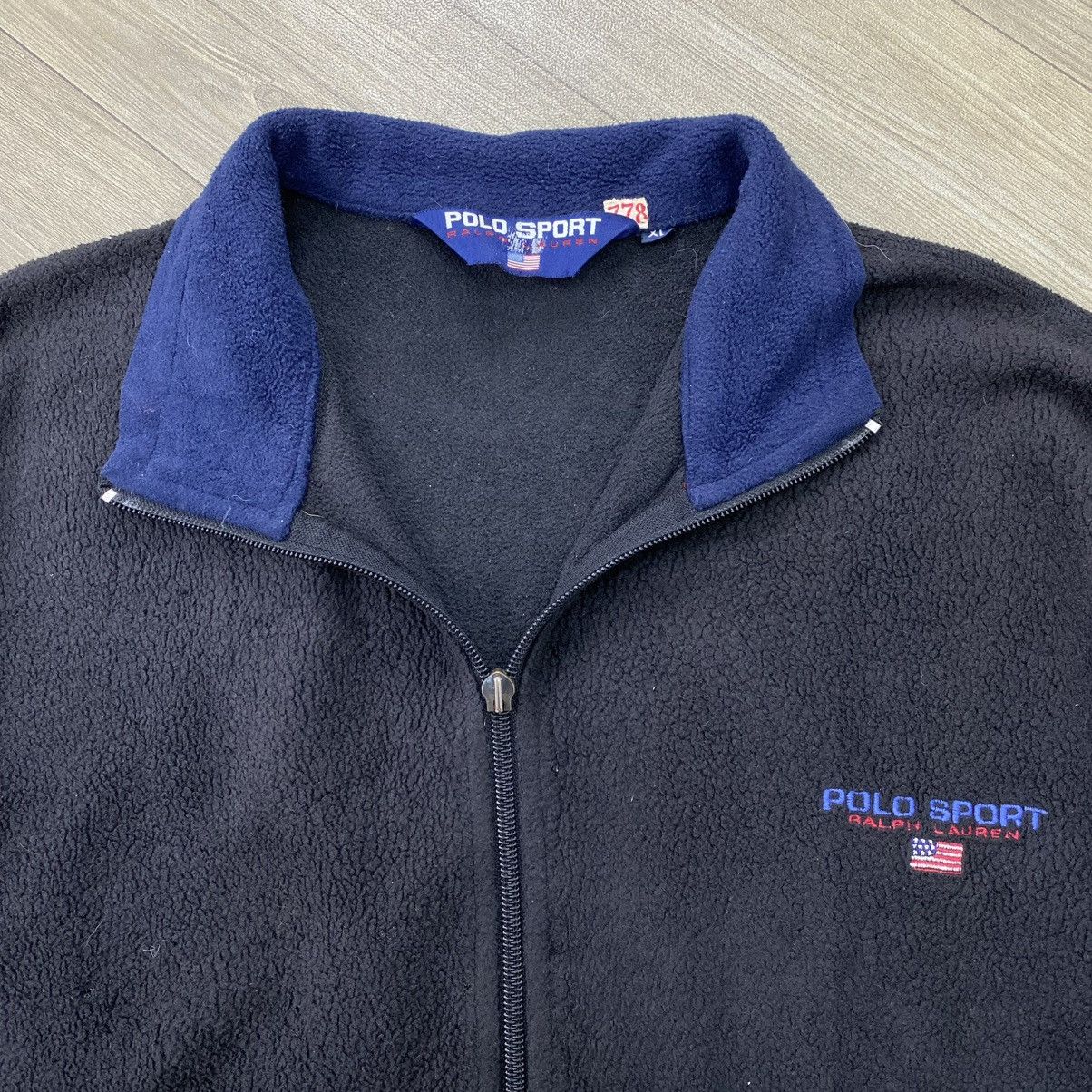 Polo Ralph Lauren 1990s Vintage Polo Sport Polo Ralph Lauren Polartec Jacket Size US XL / EU 56 / 4 - 11 Thumbnail