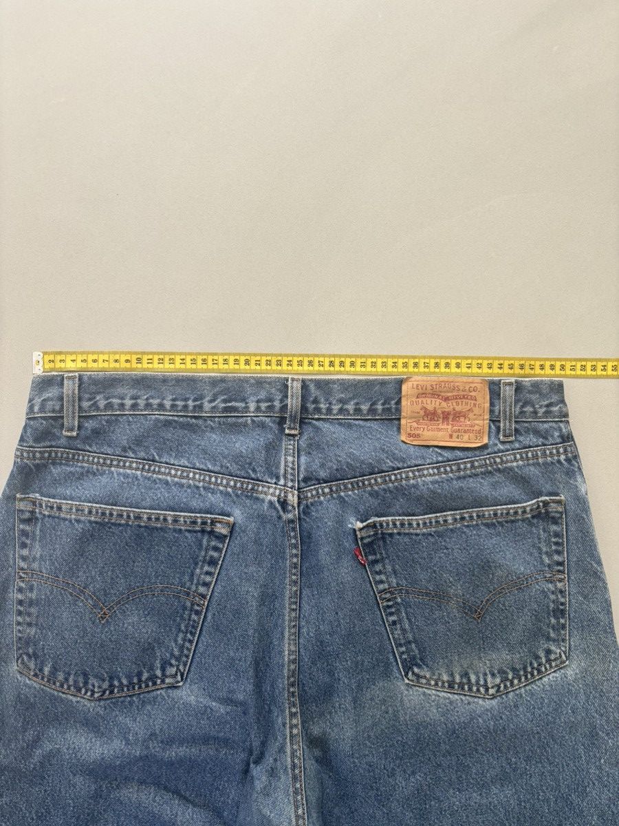 Levi's × Vintage Vintage 90s Levis 505 Denim Jeans-JM1045 Size US 38 / EU 54 - 15 Thumbnail