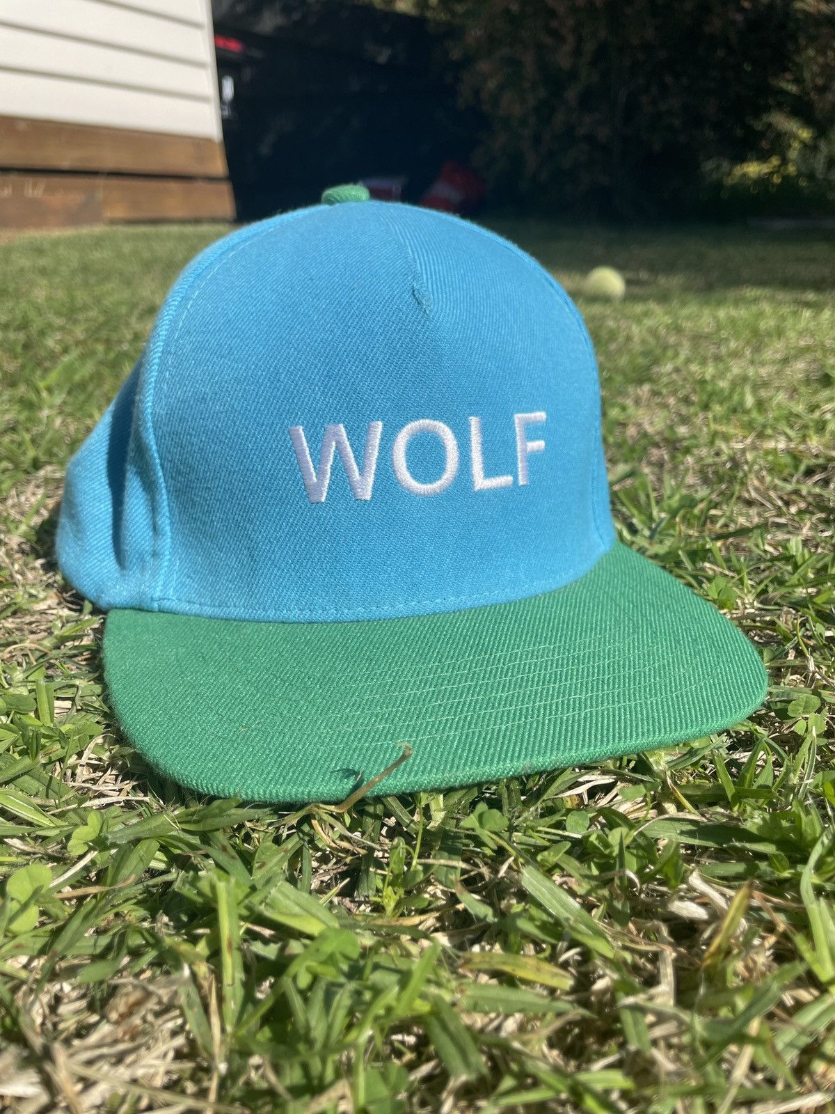 レア GOLF WANG デニムキャップ Tyler the creator GOLF WANG LIGHTER HAT Tyler The Creator Baseball CAP Blue