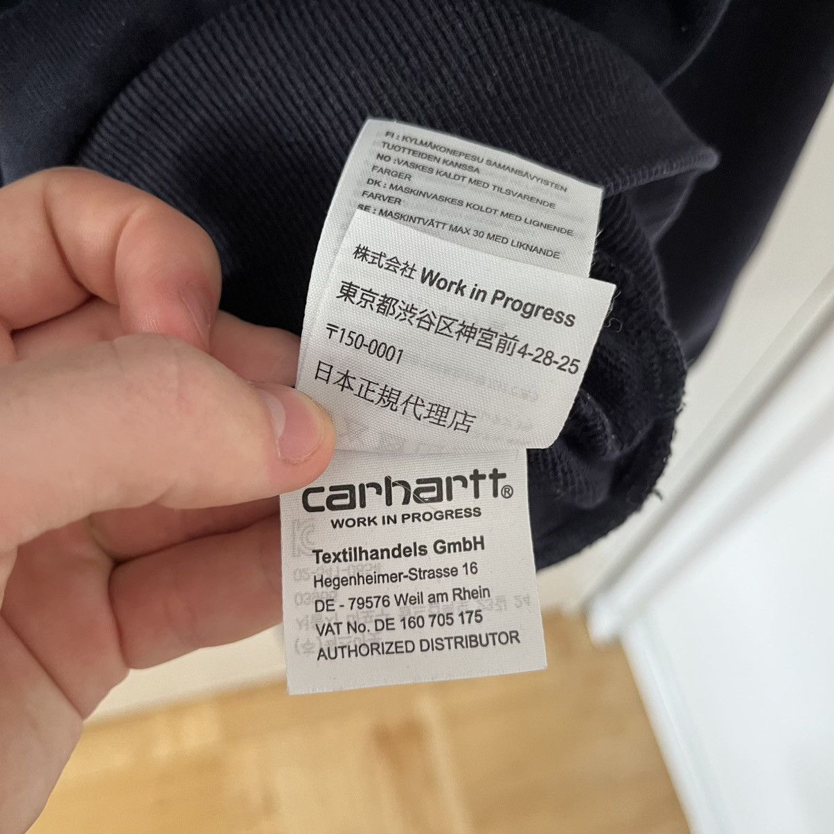 Carhartt Carhartt Blue Sweatshirt Streetwear Y2K Size US XS / EU 42 / 0 - 7 Thumbnail