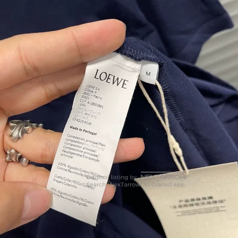 Loewe Loewe Embroidered Logo Short Sleeve Size US M / EU 48-50 / 2 - 5 Thumbnail