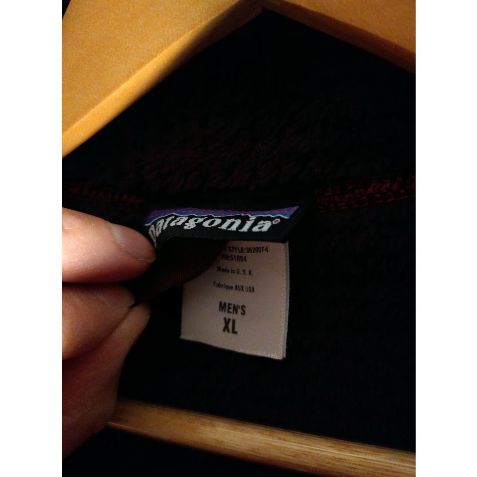 Patagonia VINTAGE Patagonia Woolyester Vest XL Made In USA Red Synchilla Hairy Polyester Mens Size US XL / EU 56 / 4 - 3 Thumbnail
