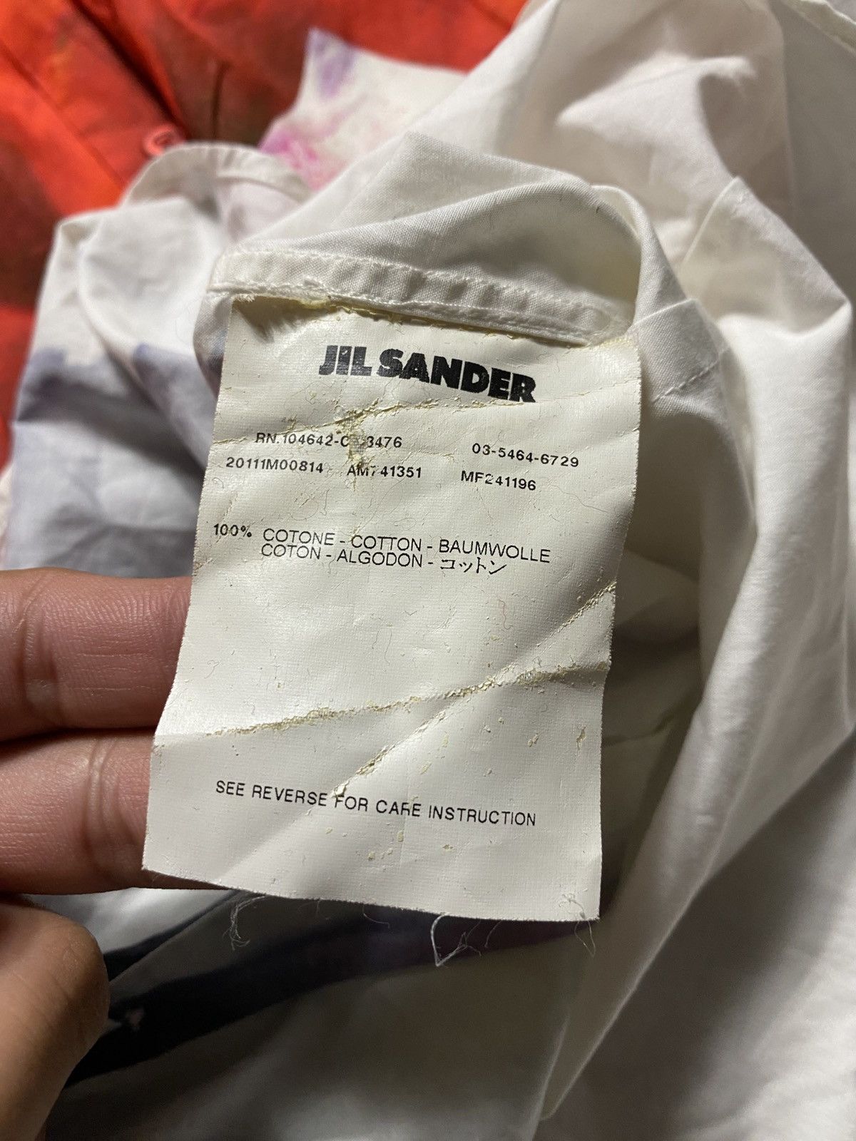 Jil Sander JIL SANDER - RAF SIMONS ERA SS/11 FLOWER PRINT POLO Size US S / EU 44-46 / 1 - 10 Thumbnail