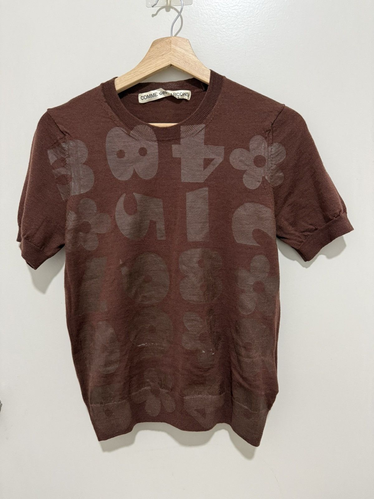 Comme des Garcons Comme des garcons numbered knit Size US S / EU 44-46 / 1 - 1 Thumbnail