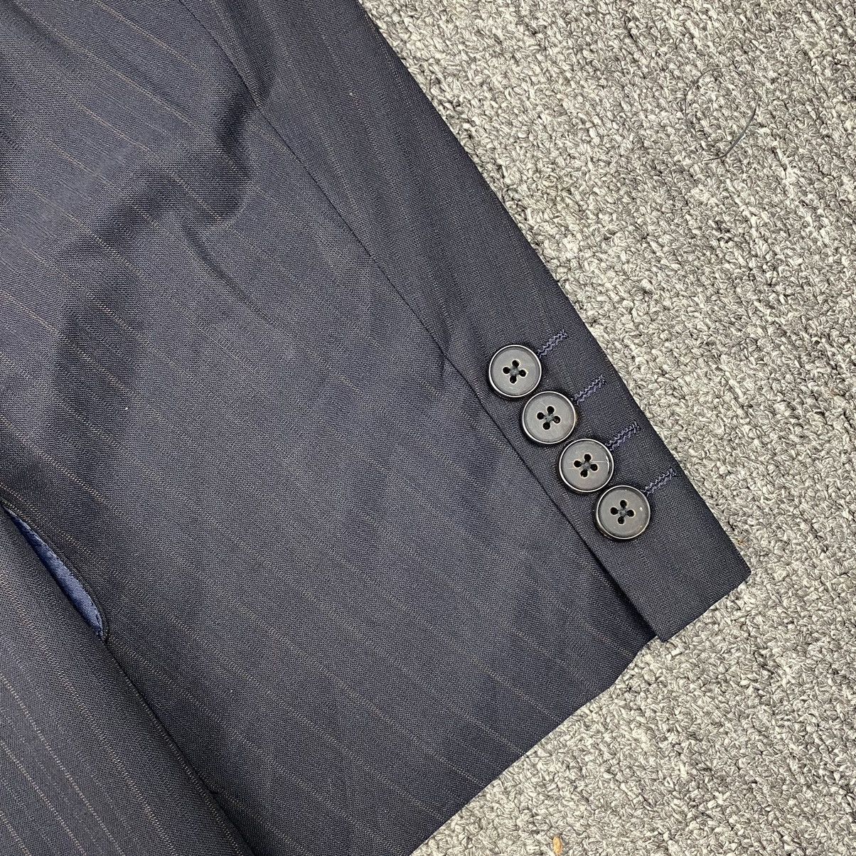Aquascutum Stripe Work Jacket Size US L / EU 52-54 / 3 - 10 Thumbnail