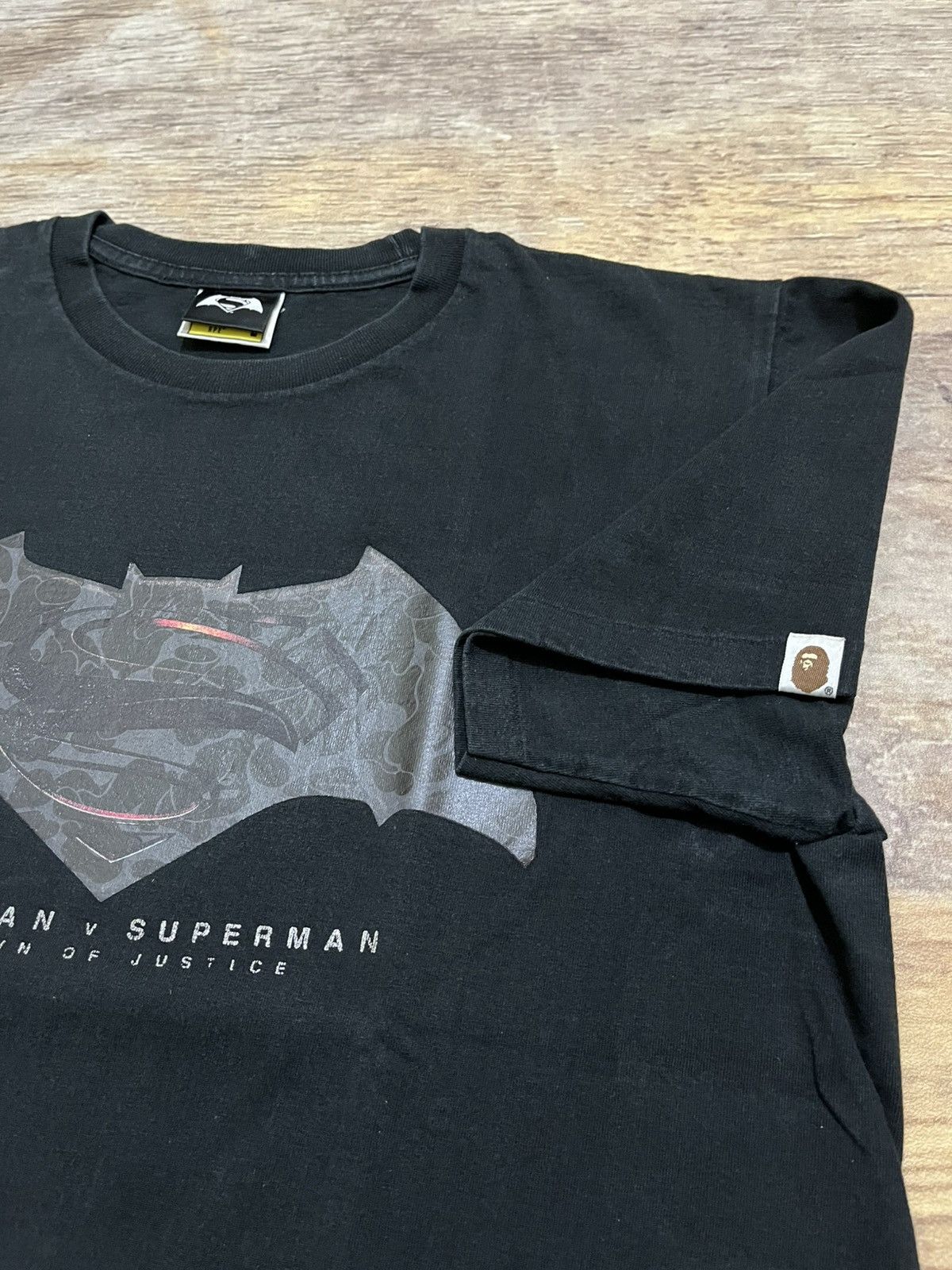 Bape × DC Comics Bape x Batman vs. Superman “Dawn Of Justice” Tee 2016 Size US L / EU 52-54 / 3 - 3 Thumbnail