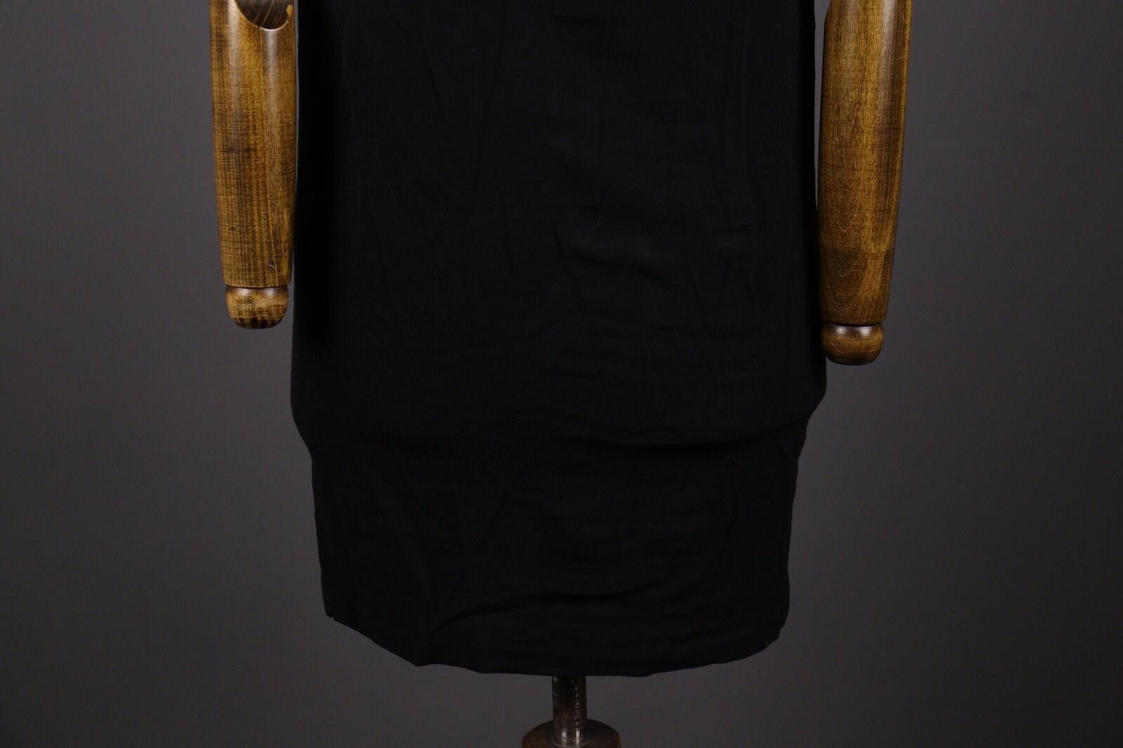 Designer Cop Copine Paris Black Sleeveless Fame Viscose Dress Size 42 Size M / US 6-8 / IT 42-44 - 7 Thumbnail