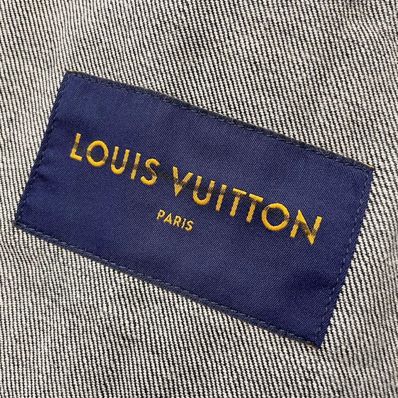 Louis Vuitton Louis Vuitton Dark Blue Pocket Denim Jacket Size US M / EU 48-50 / 2 - 5 Thumbnail