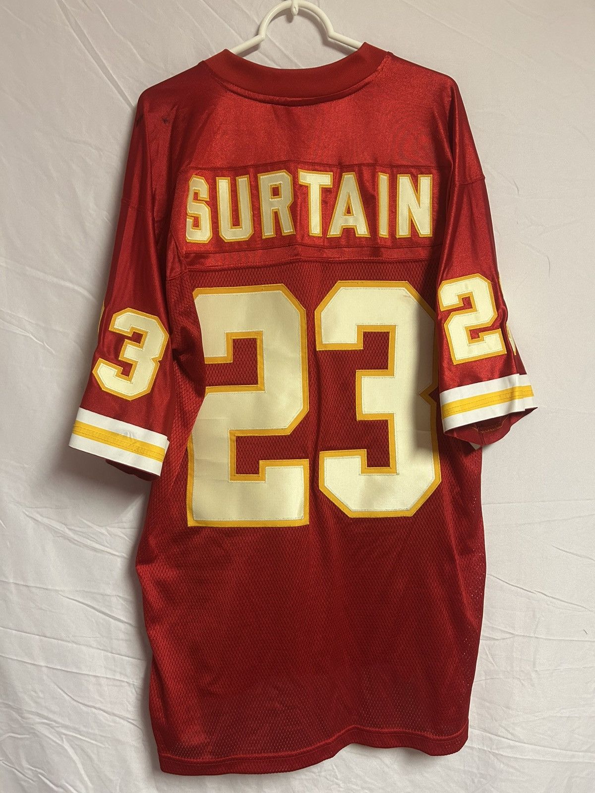 NFL NFL Kansas City Chiefs 23 Surtain Red Jersey Size US L / EU 52-54 / 3 - 2 Thumbnail