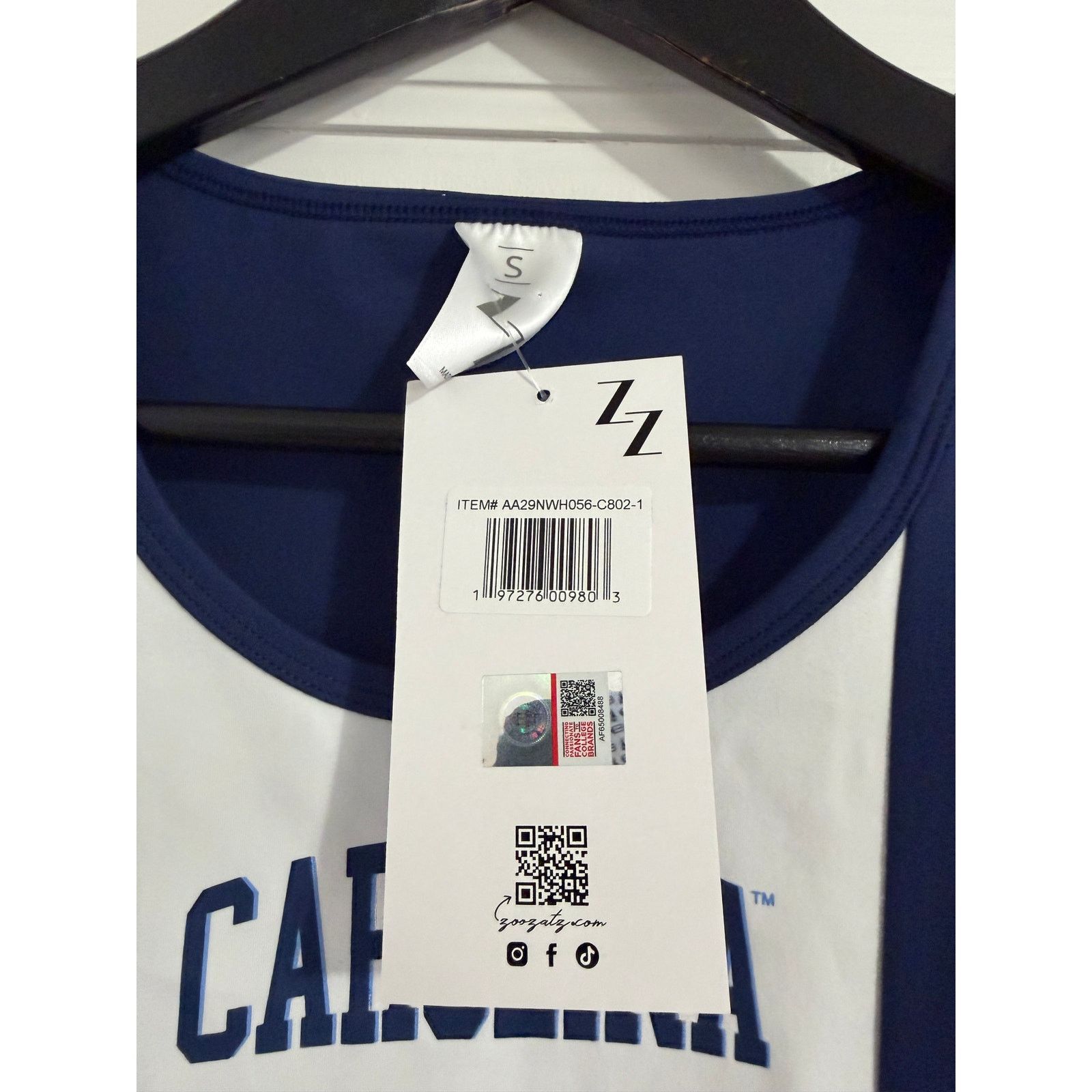 NCAA NWT North Carolina Tar Heels Cropped Tank Top Size S Size S / US 4 / IT 40 - 5 Thumbnail