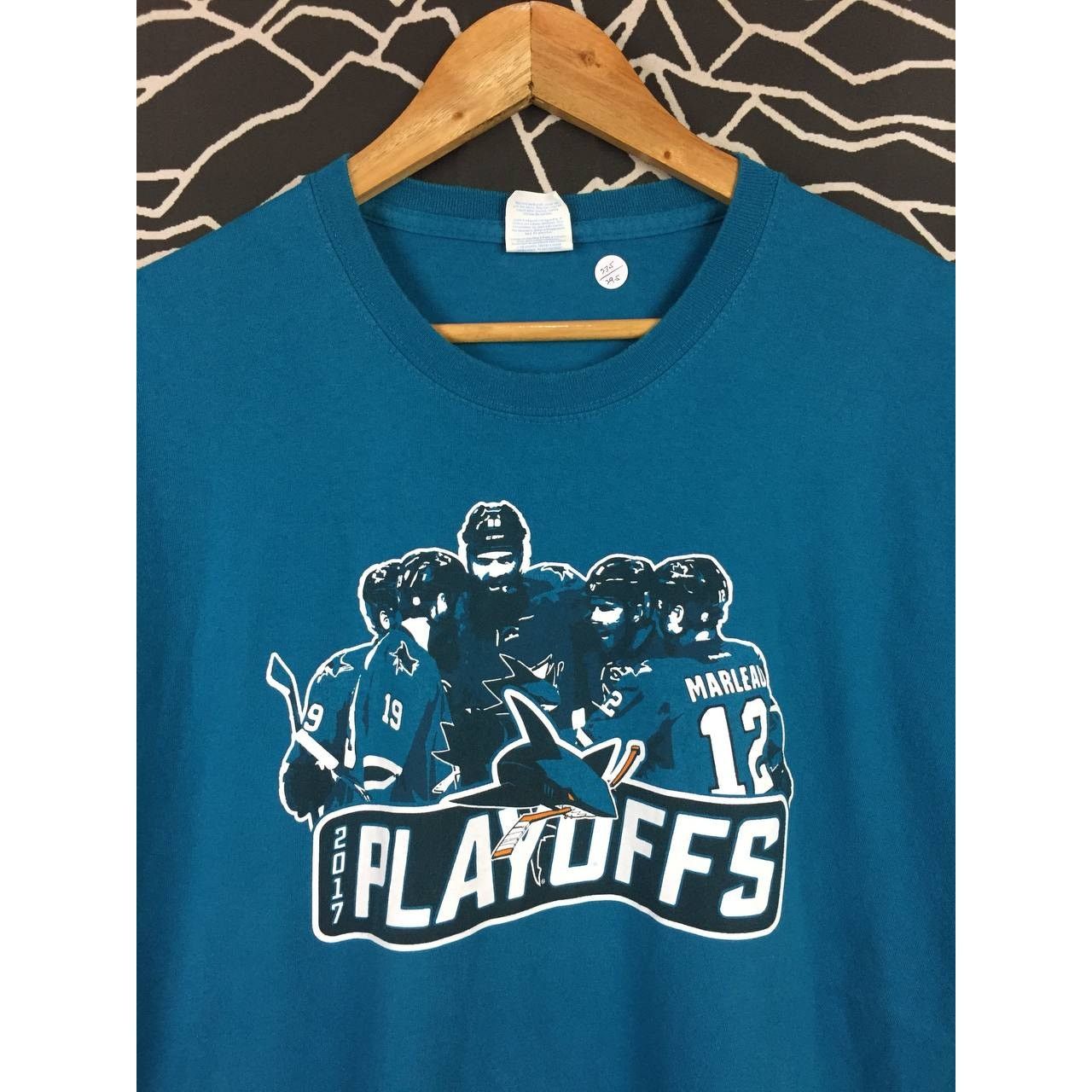 NFL × Sports Specialties San Jose Sharks 2017 NHL Playoffs Hockey Tee Size XL Size US XL / EU 56 / 4 - 3 Thumbnail