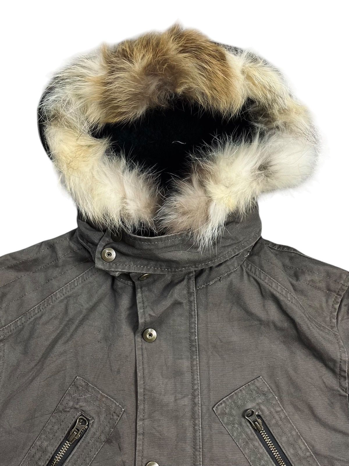 If Six Was Nine 2004 PPFM - Fur Hoodie Apocalypse Jacket Size US M / EU 48-50 / 2 - 6 Thumbnail