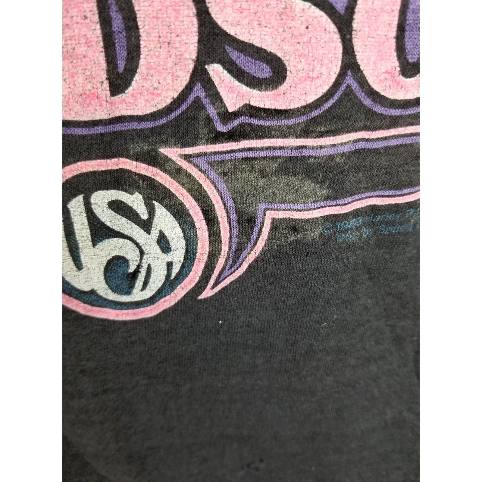 Harley Davidson VINTAGE HARLEY DAVIDSON T-SHIRT Built For The Road 50/50 Paper Thin SZ M Black Mens Shirt Size US M / EU 48-50 / 2 - 5 Thumbnail